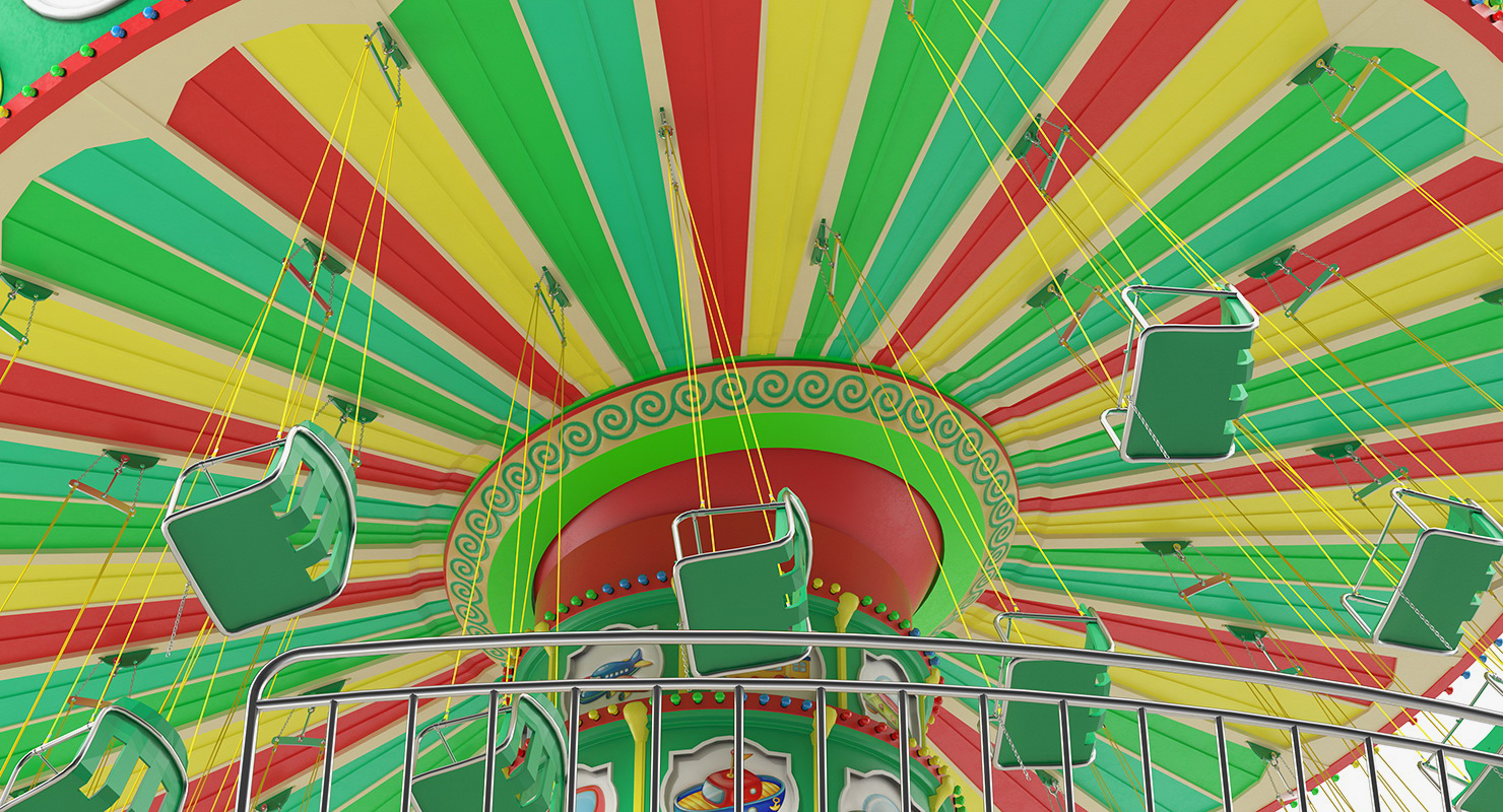Swing Ride Rigged 3D