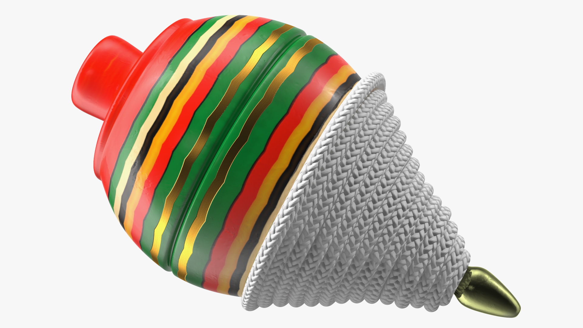 Spinning Toy Reeled Painted 3D