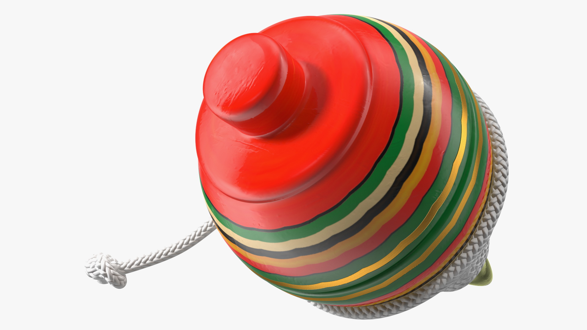 Spinning Toy Reeled Painted 3D