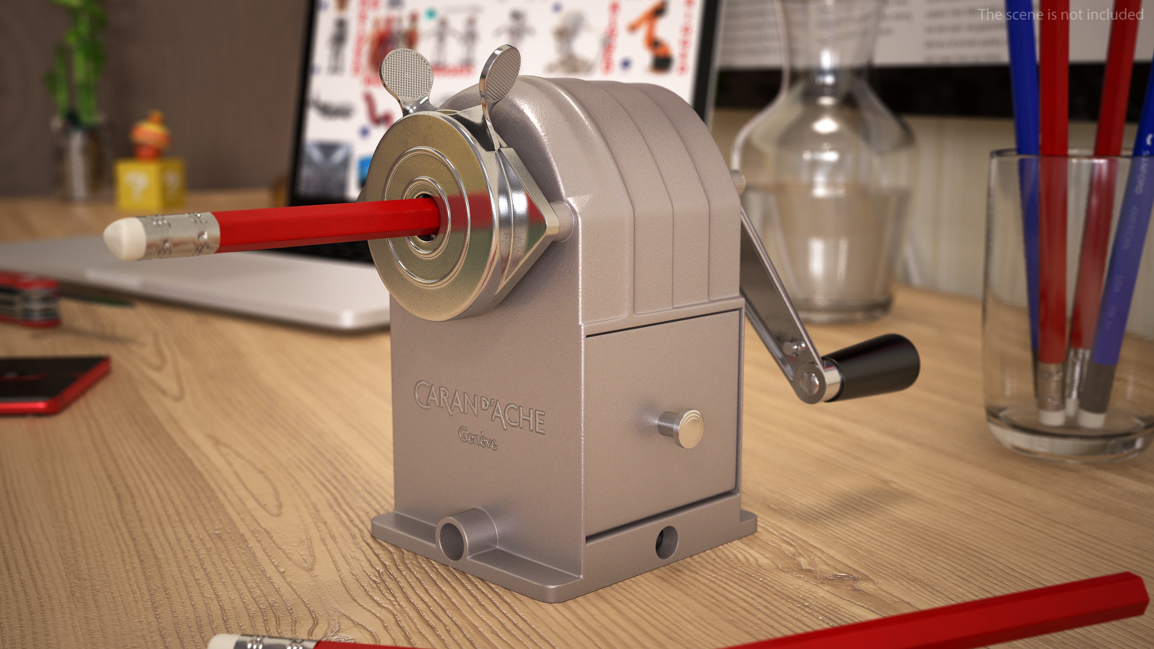 3D model Caran dAche Geneve Pencil Sharpener