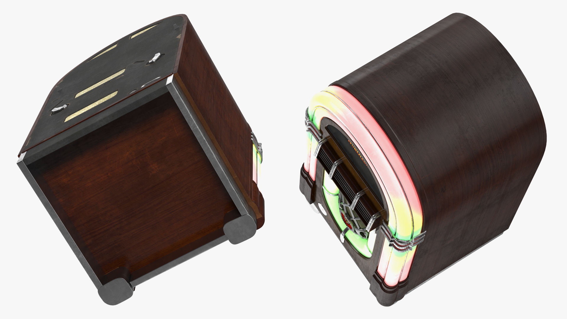 American Vintage Jukebox Wurlitzer 3D model