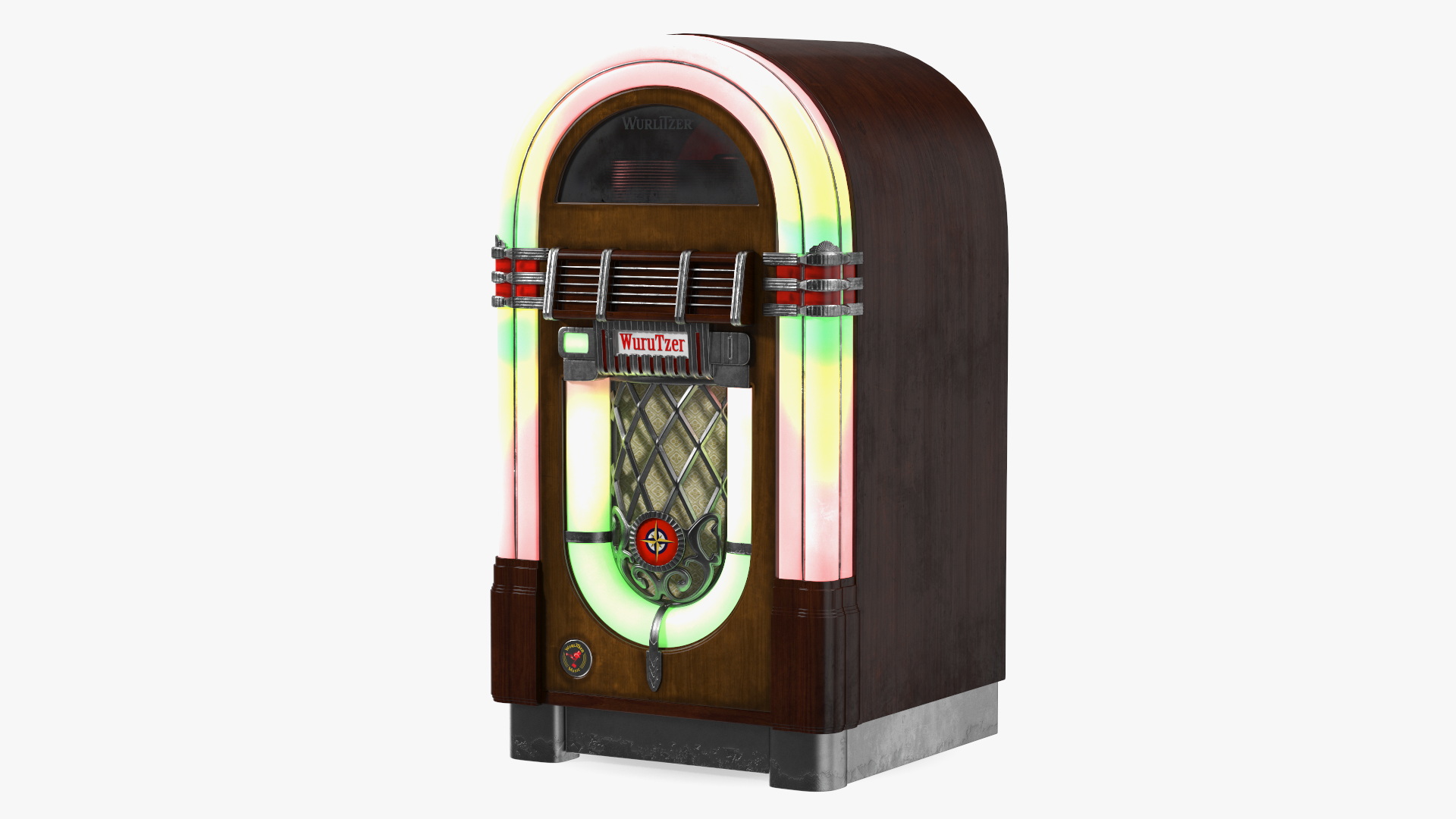 American Vintage Jukebox Wurlitzer 3D model