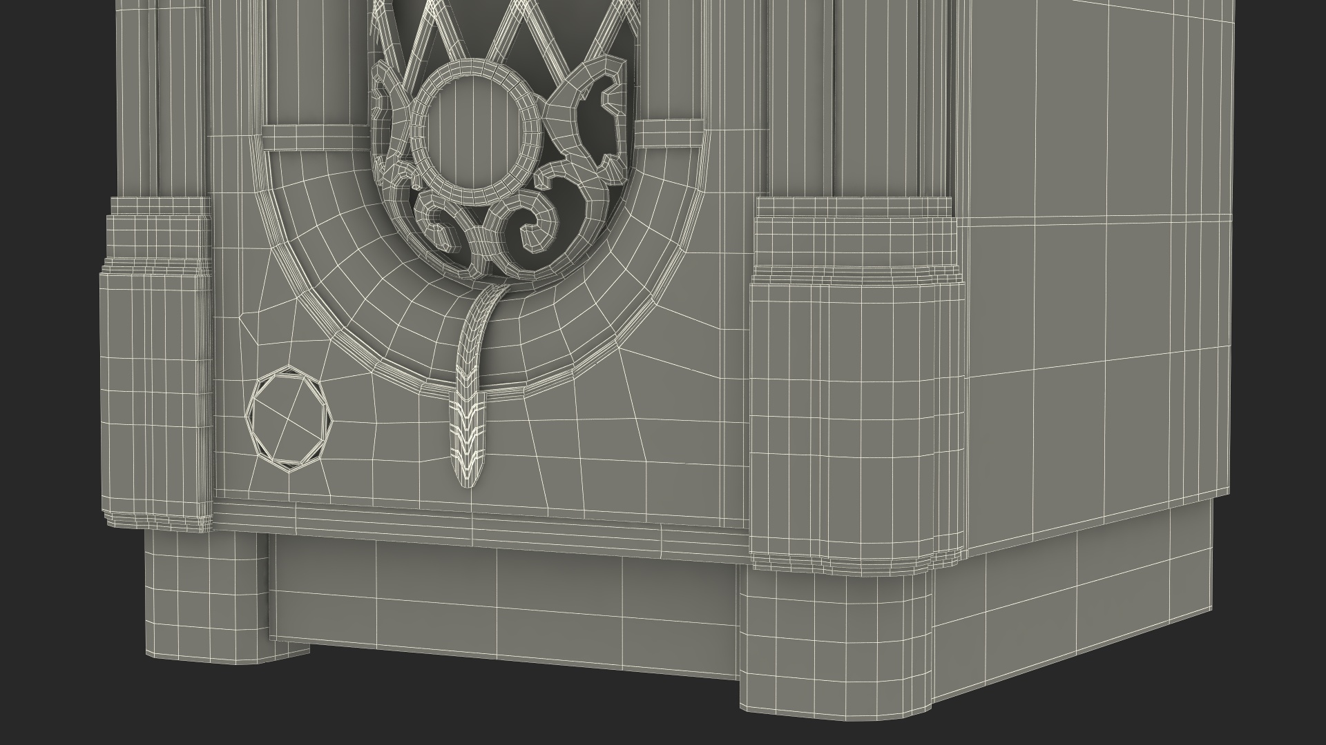 American Vintage Jukebox Wurlitzer 3D model