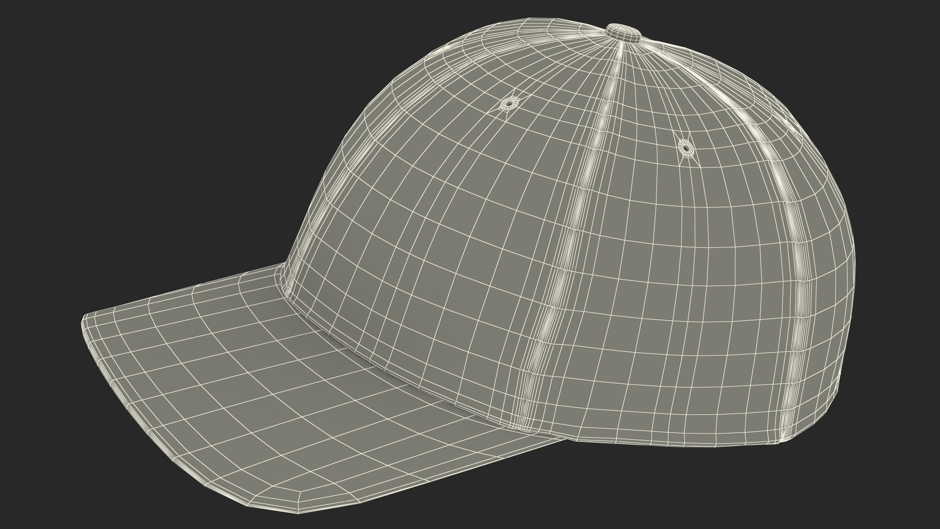 Cap Your Brand Blue 3D model
