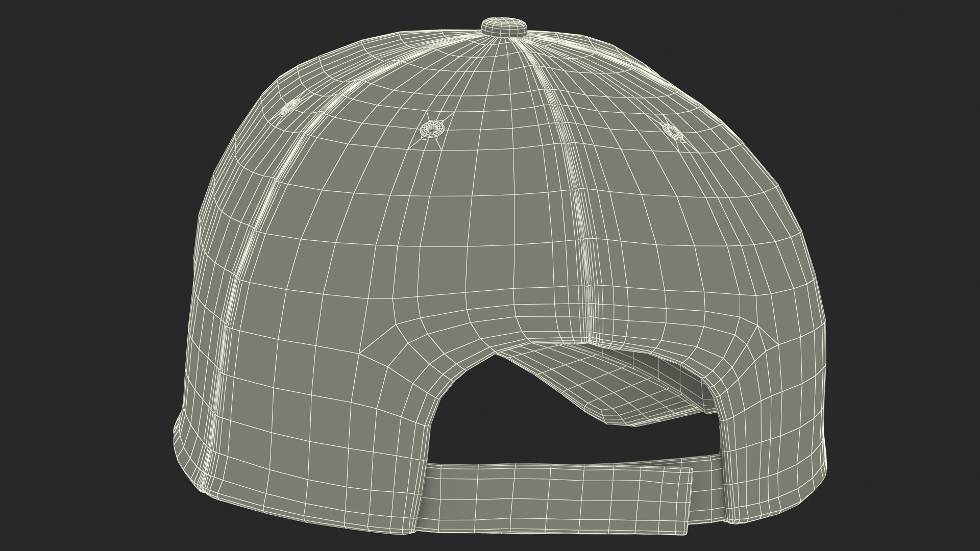 Cap Your Brand Blue 3D model