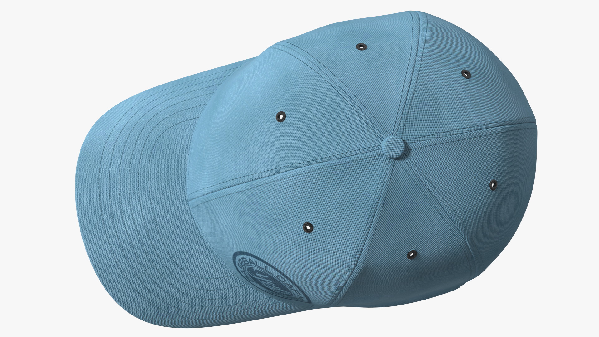 Cap Your Brand Blue 3D model