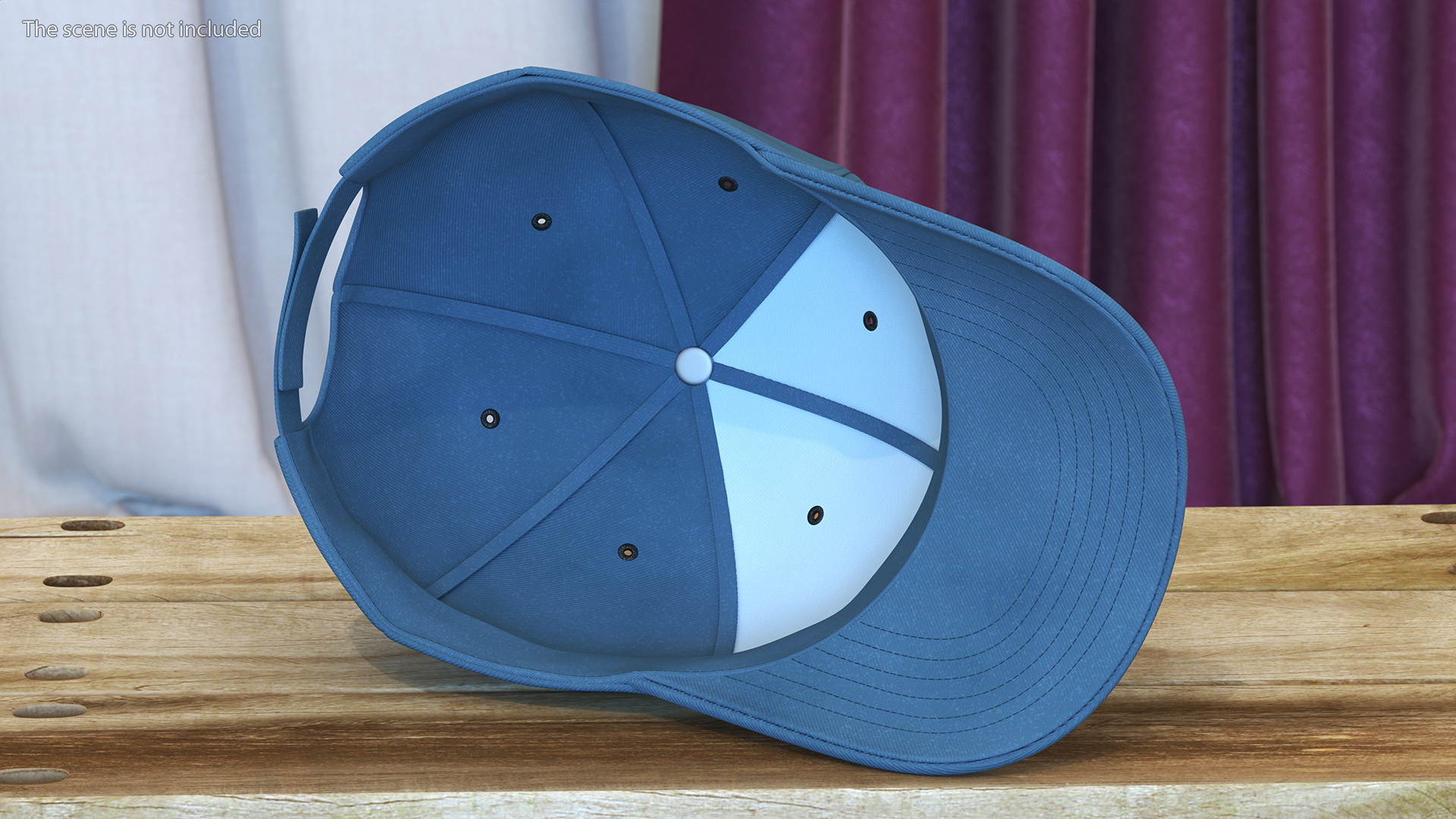 Cap Your Brand Blue 3D model