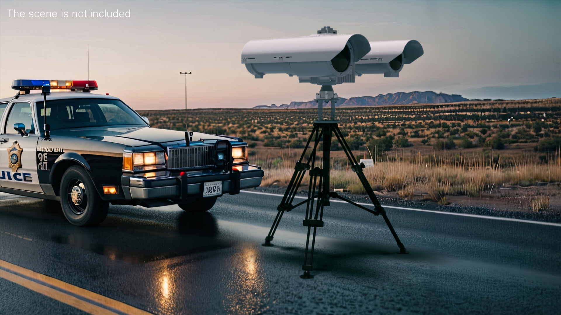 3D model Multi-Sensor Camera JAEGAR SEARCHER