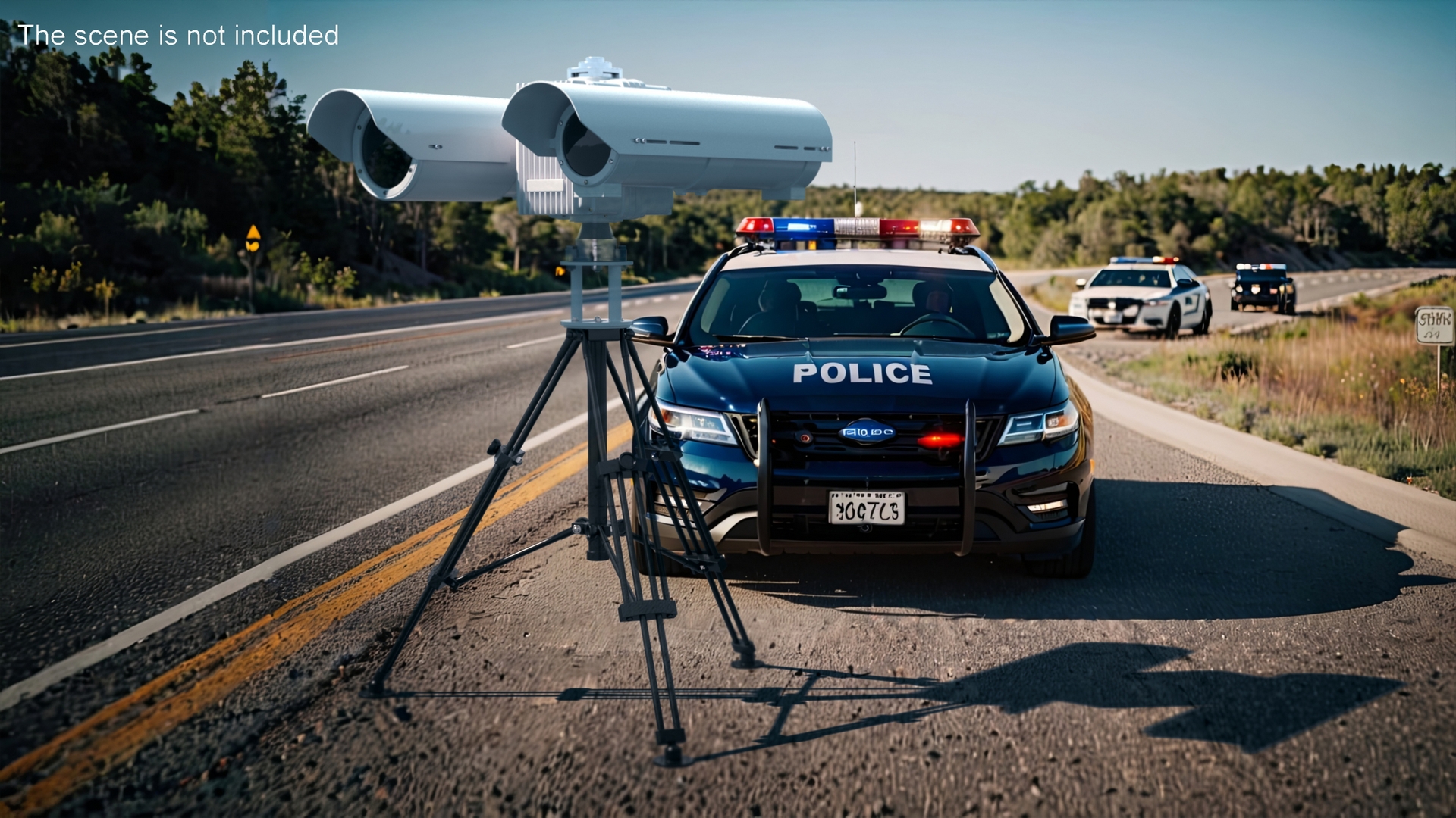 3D model Multi-Sensor Camera JAEGAR SEARCHER