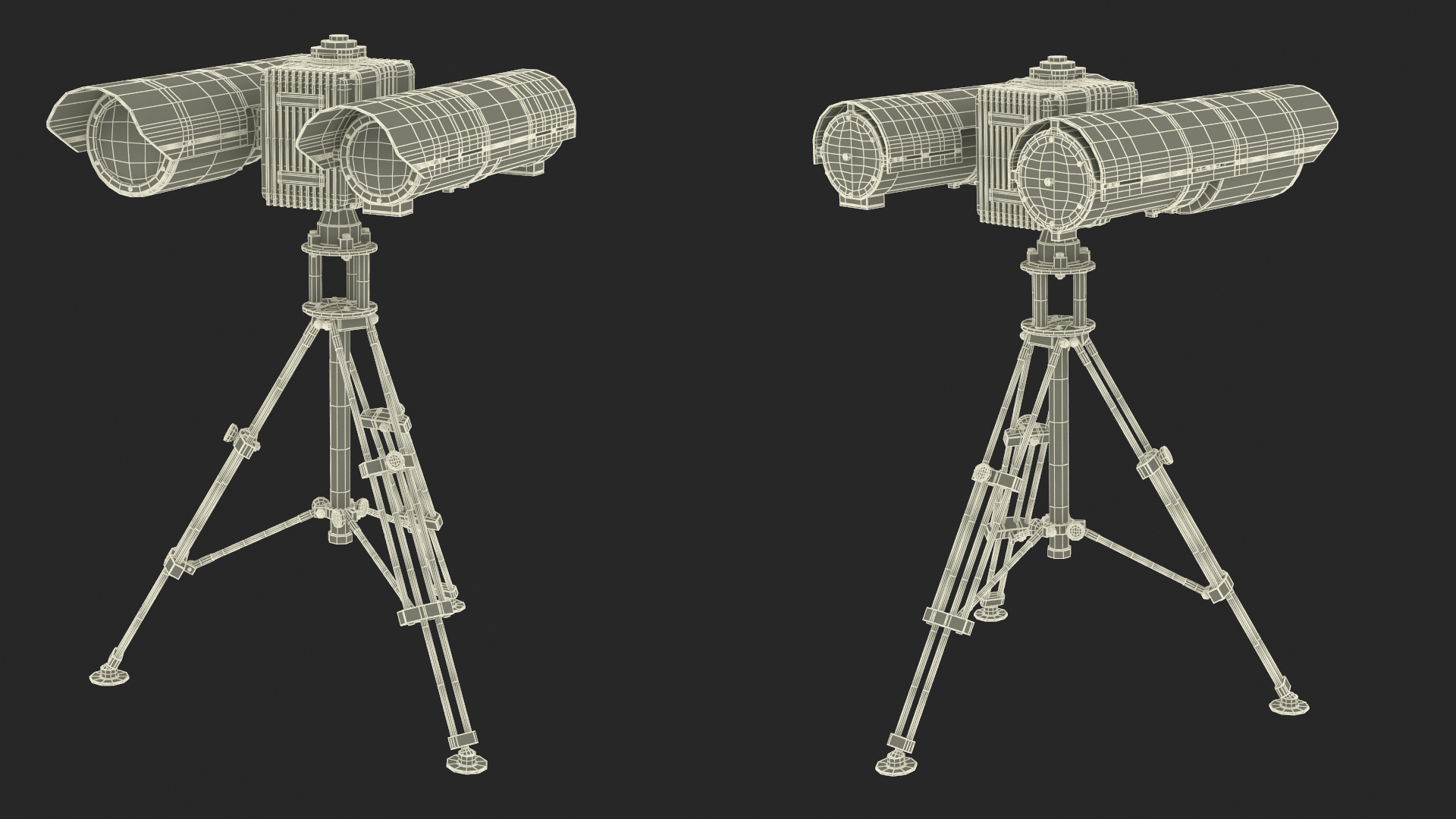 3D model Multi-Sensor Camera JAEGAR SEARCHER