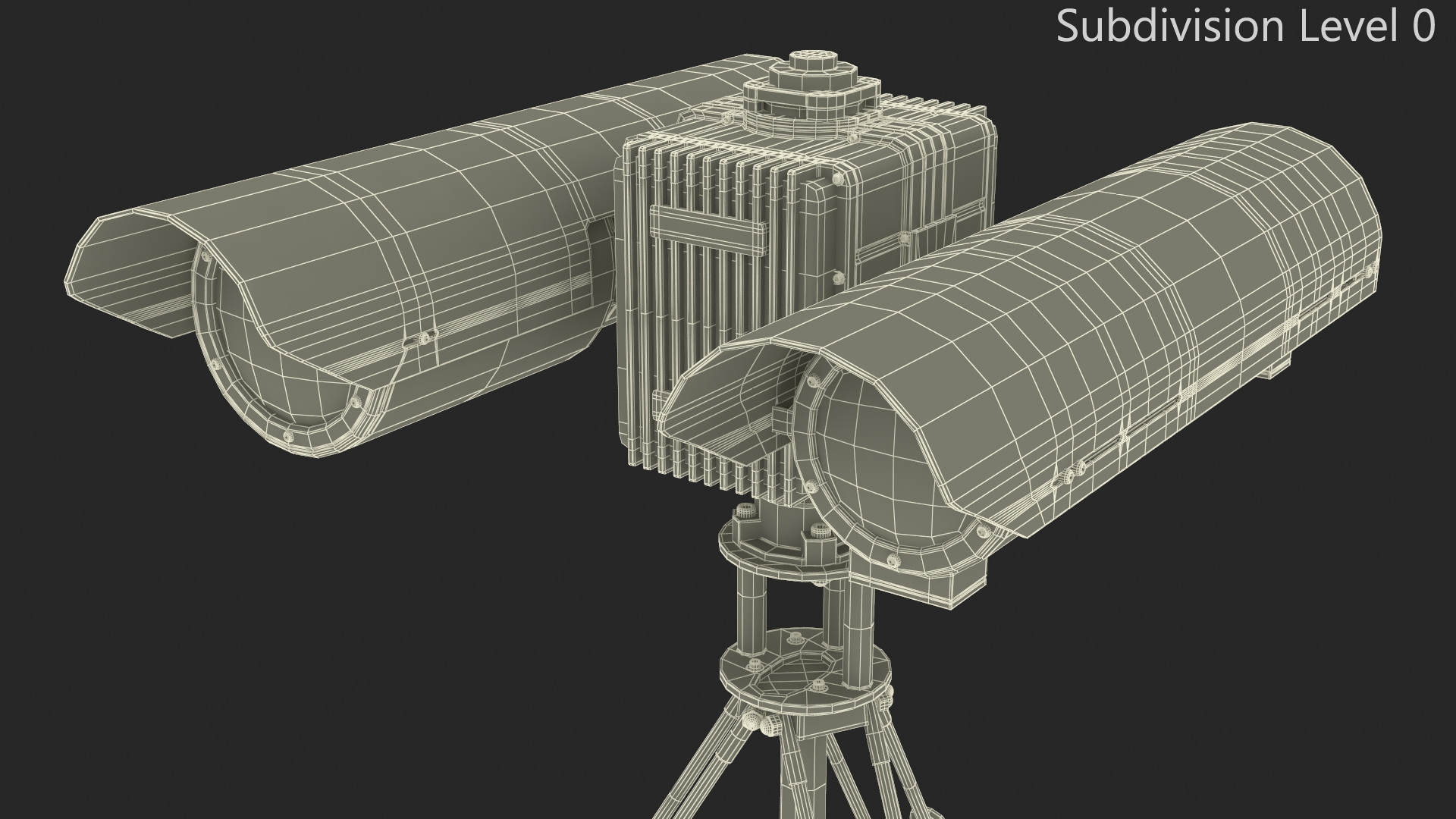 3D model Multi-Sensor Camera JAEGAR SEARCHER