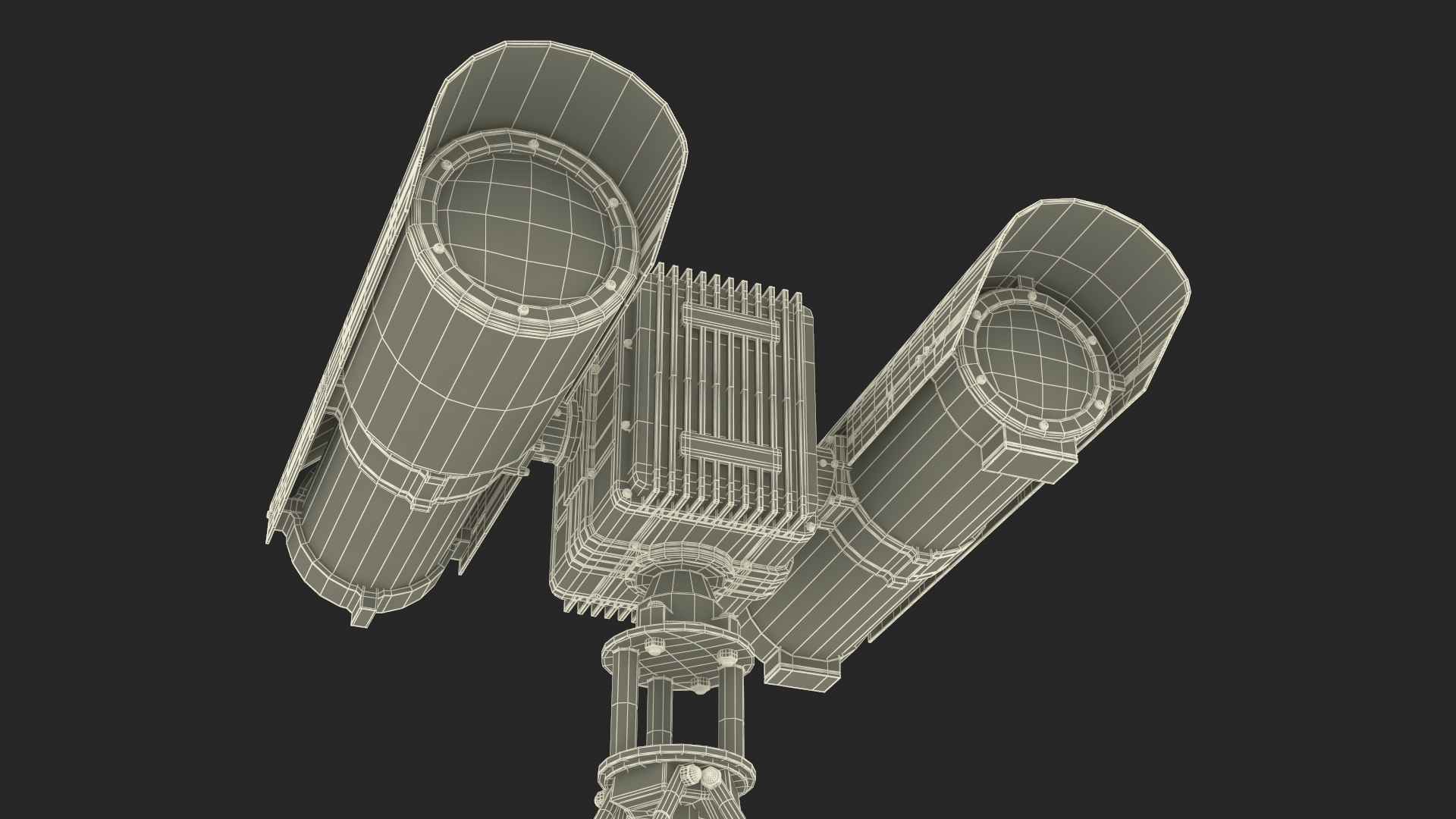 3D model Multi-Sensor Camera JAEGAR SEARCHER