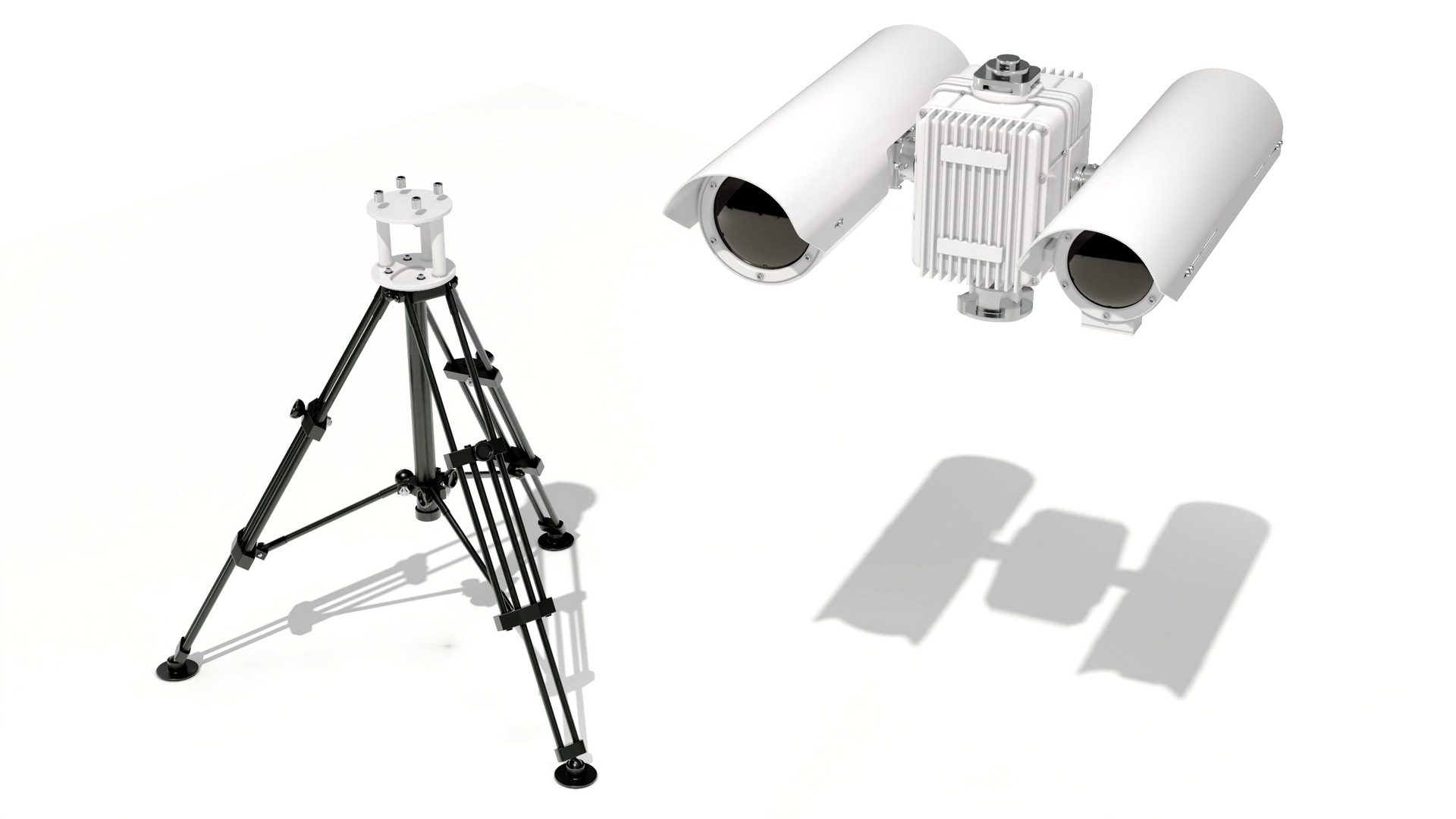 3D model Multi-Sensor Camera JAEGAR SEARCHER