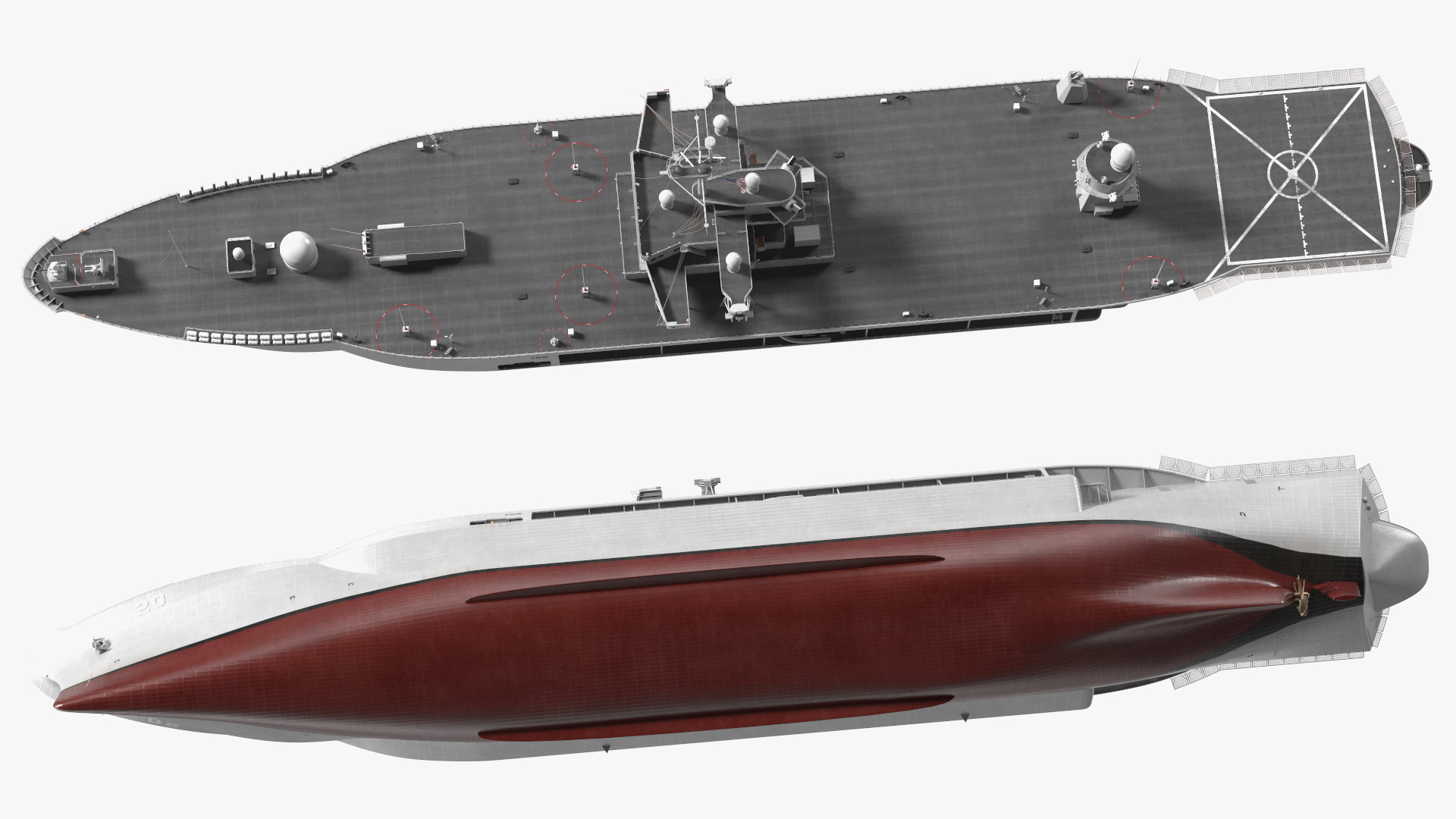 3D model Command Ship USS Mount Whitney