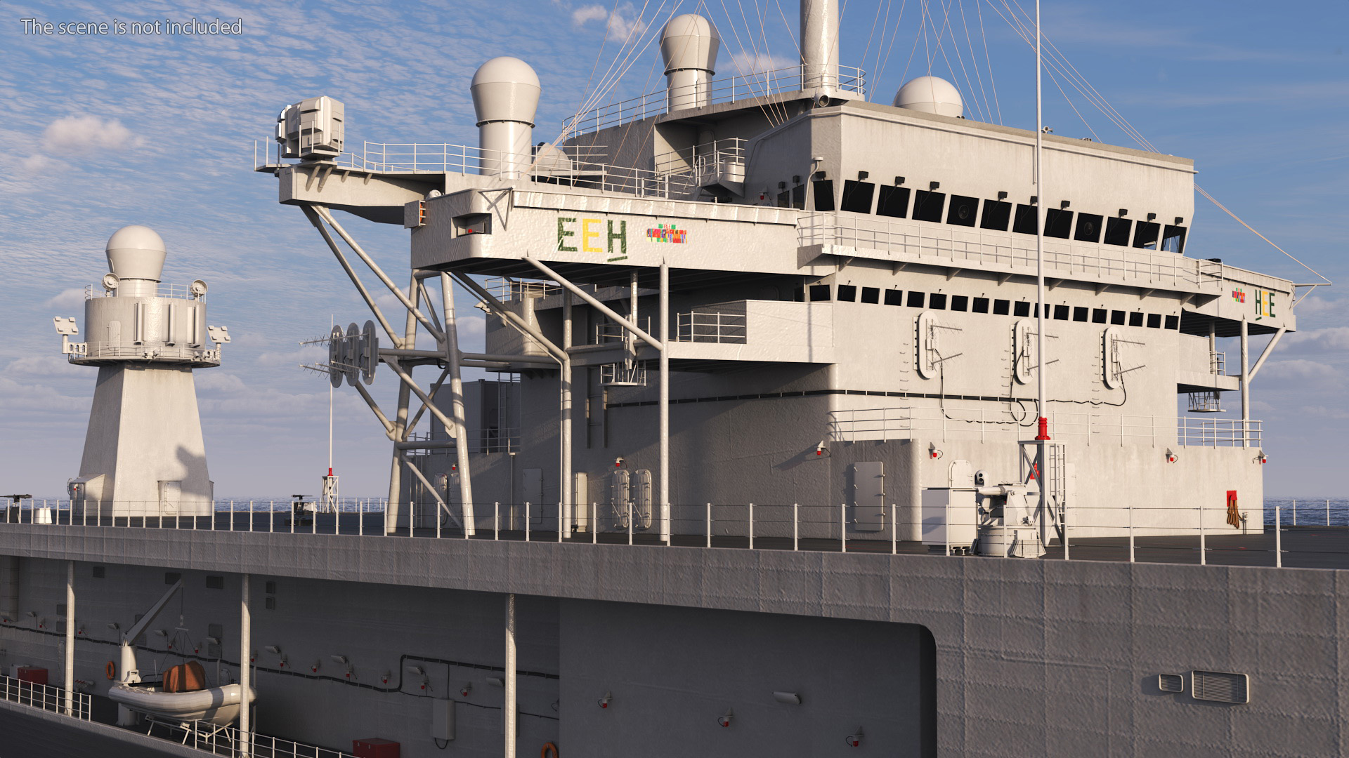 3D model Command Ship USS Mount Whitney
