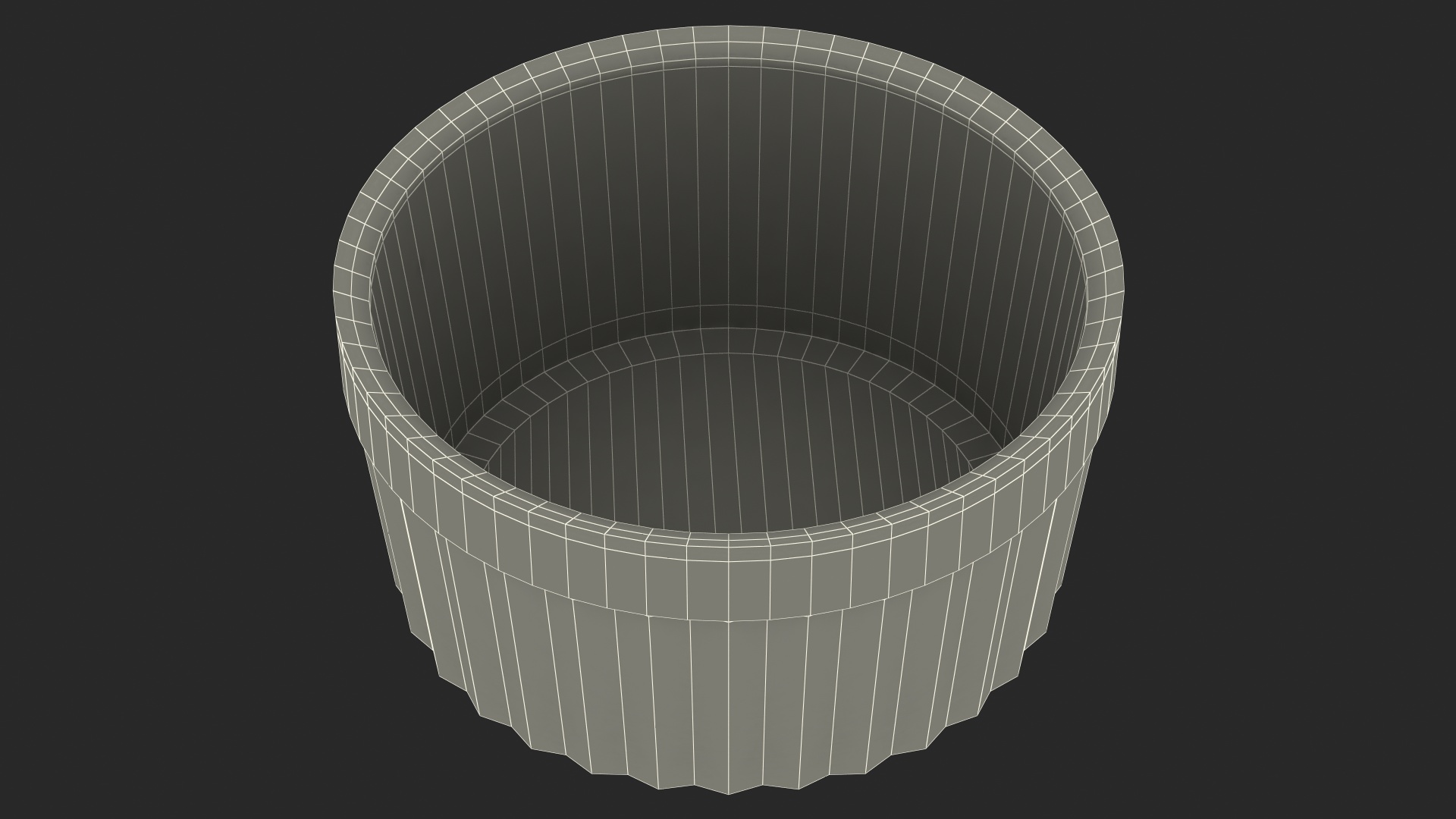 3D Gravy Boat White