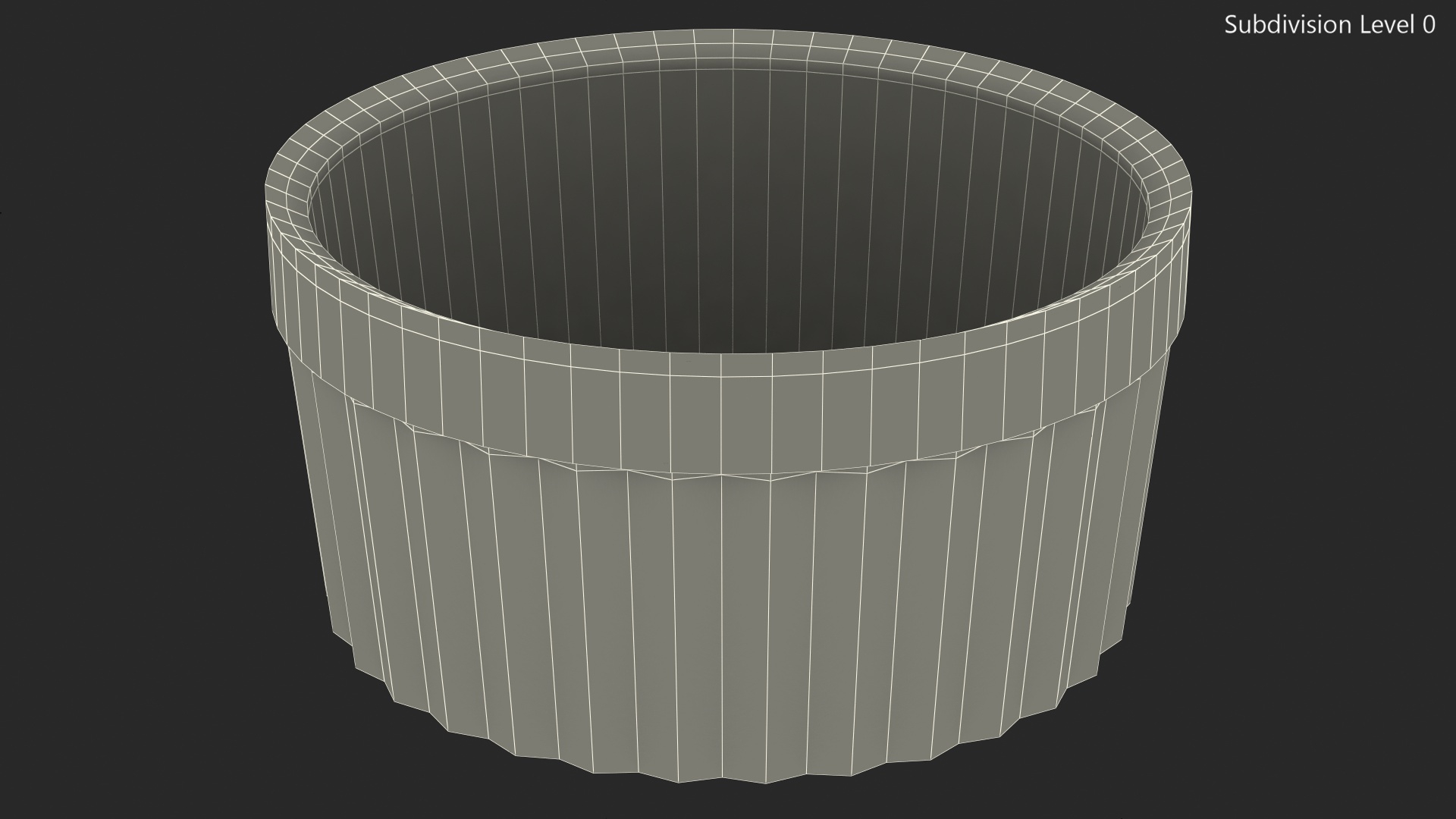 3D Gravy Boat White