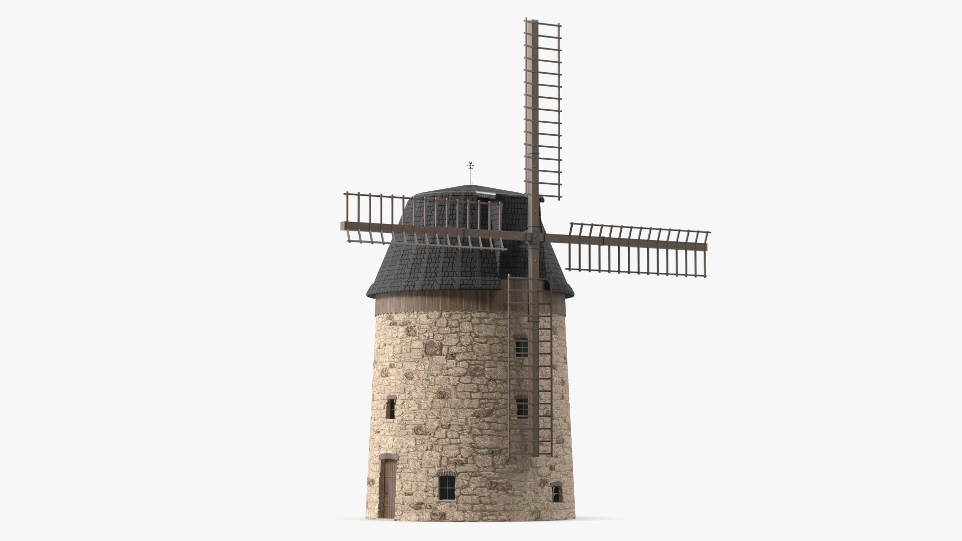 3D Village Windmill