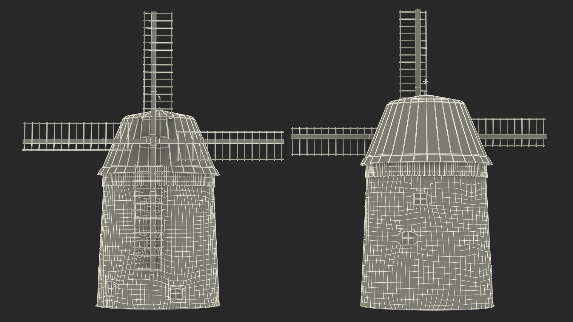 3D Village Windmill