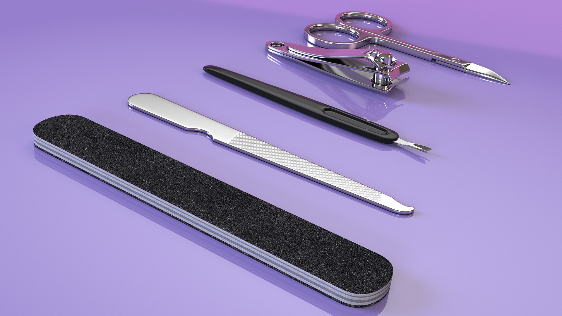 Nail Manicure Kit 3D