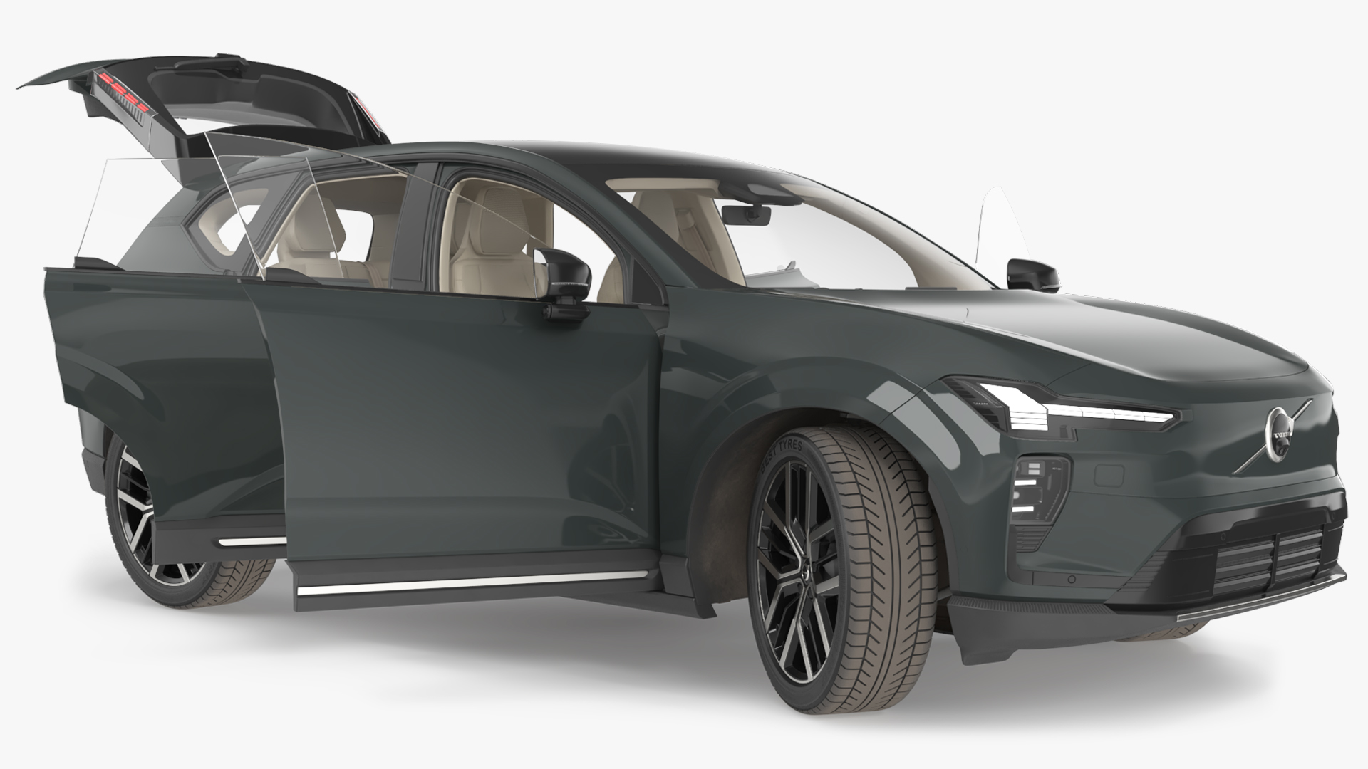 2027 Volvo EX60 - Rigged