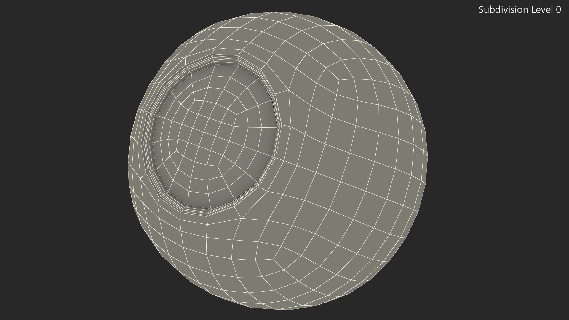 3D Magic 8 Ball Yes Answer model