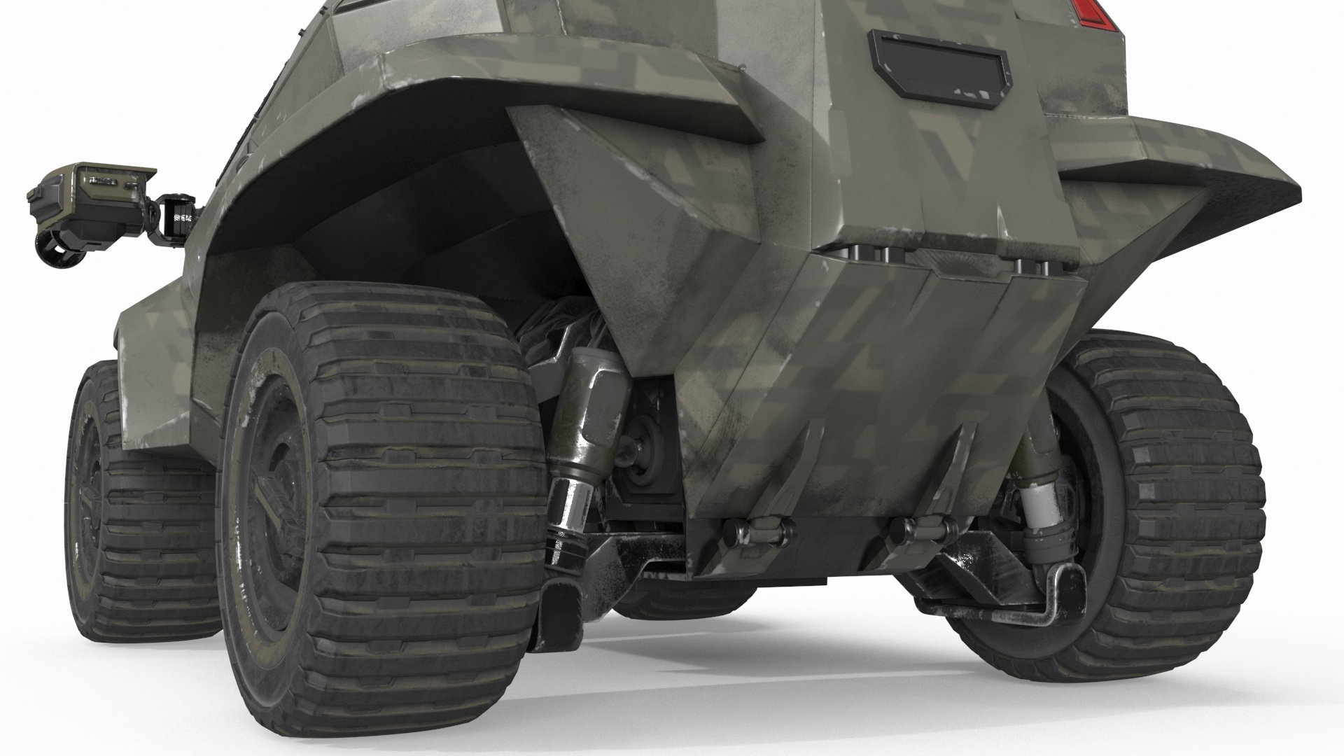 Worn Fantastic Military Vehicle Khaki 3D