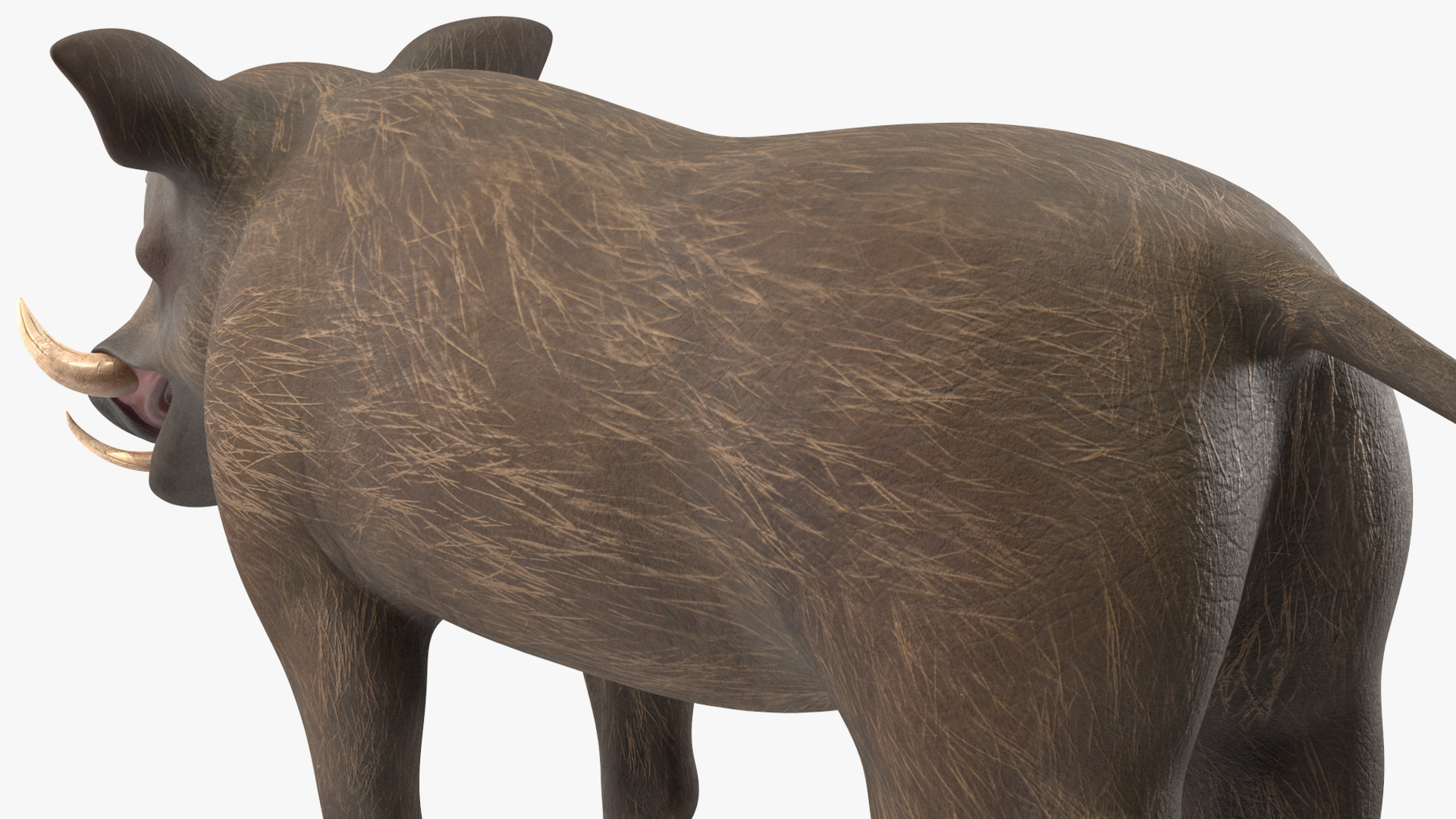 3D Warthog Basic Pose model