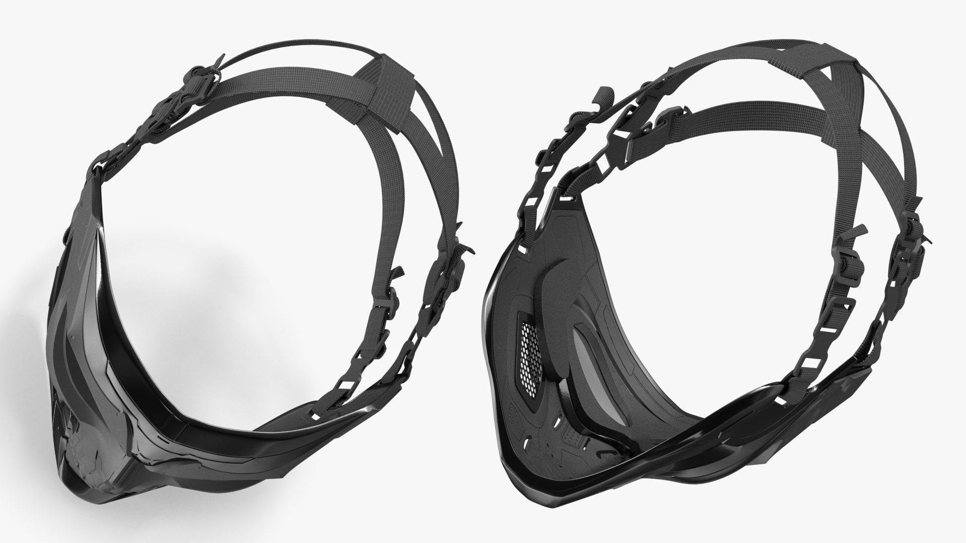 3D model Skull Mask Tactical Black