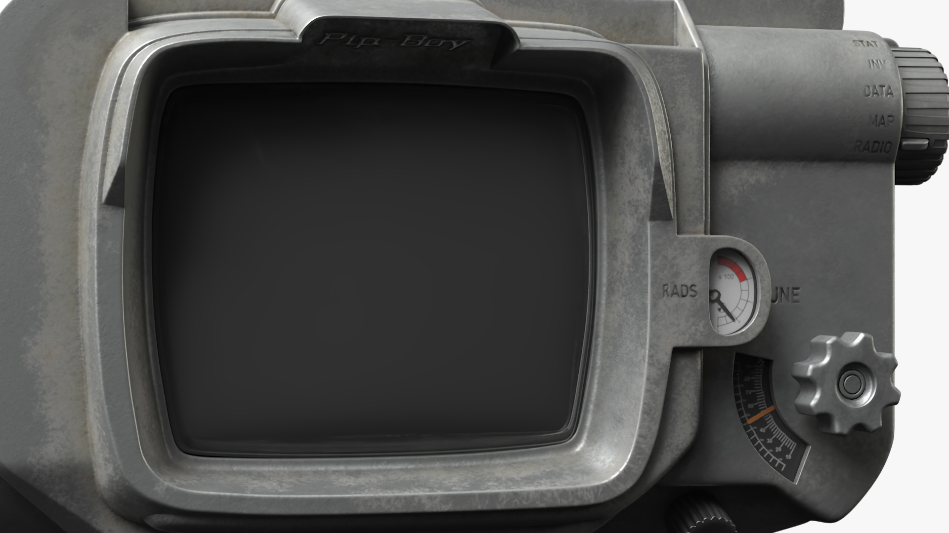 3D Fallout Pip Boy Turned Off