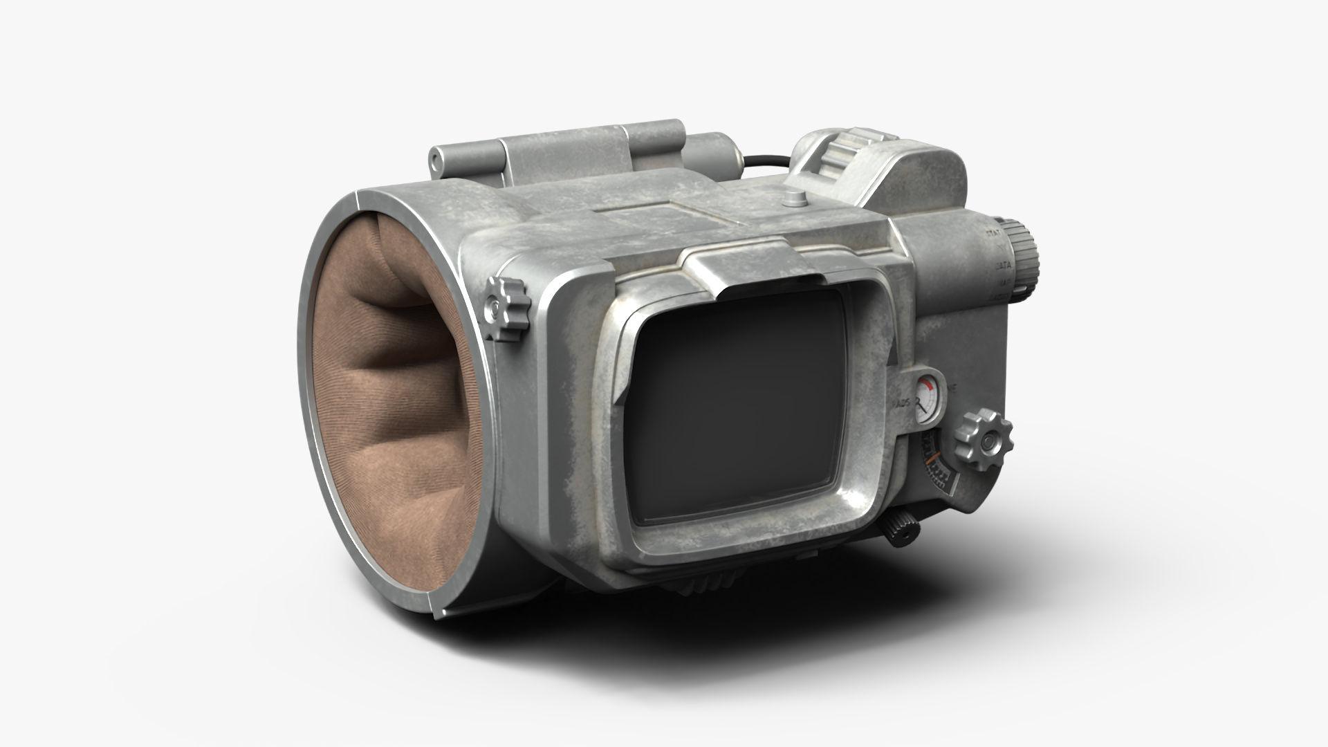 3D Fallout Pip Boy Turned Off