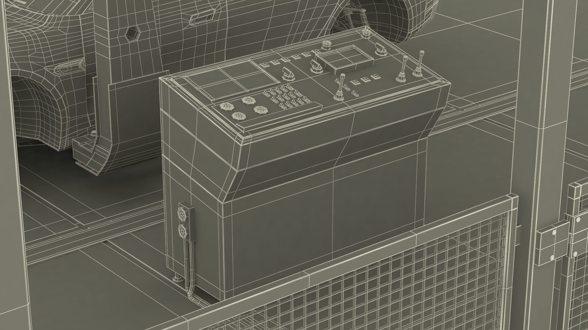 Xiaomi Car Assembly Line 3D model