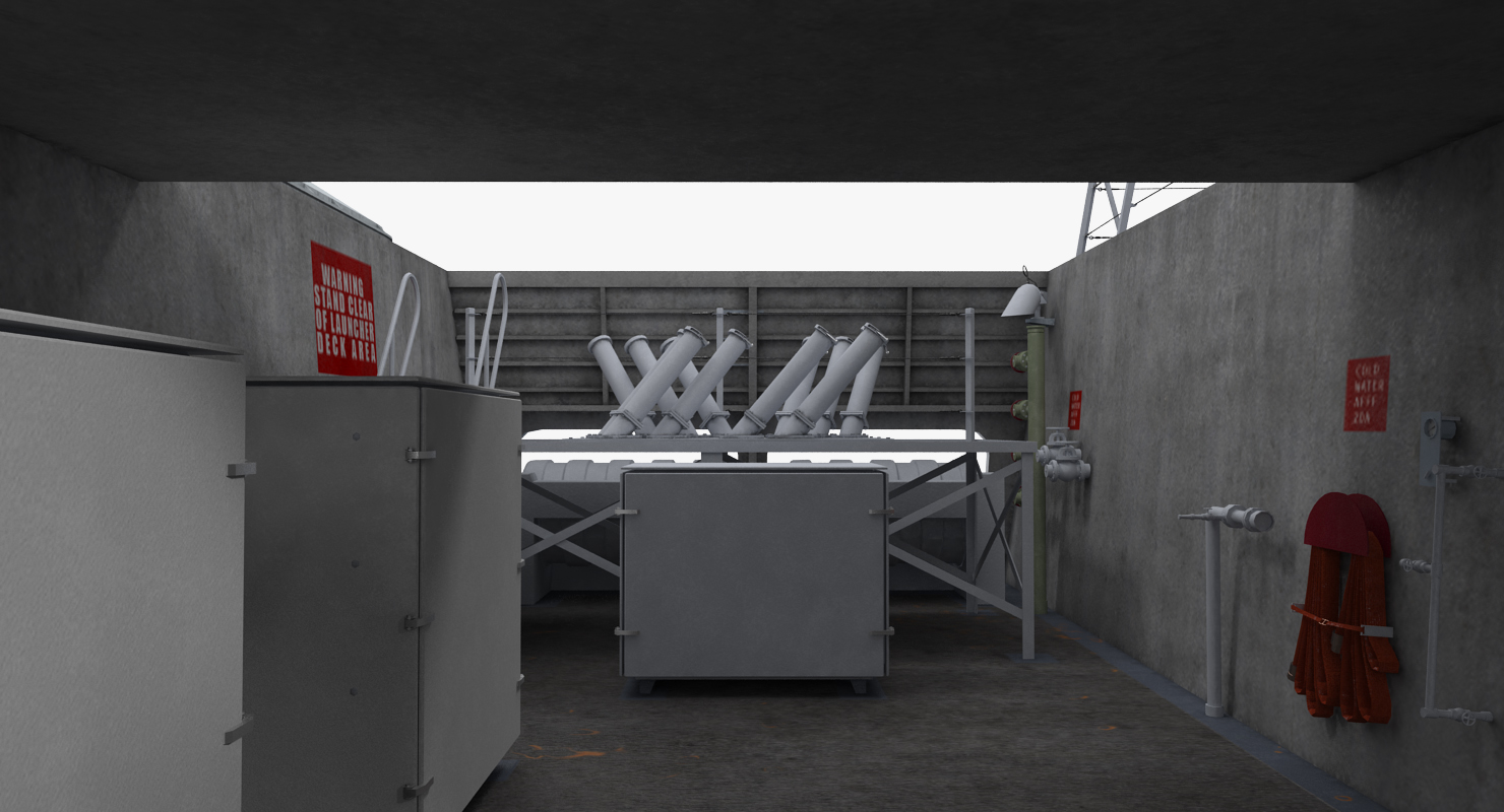 USS Freedom LCS 1 Rigged 3D model