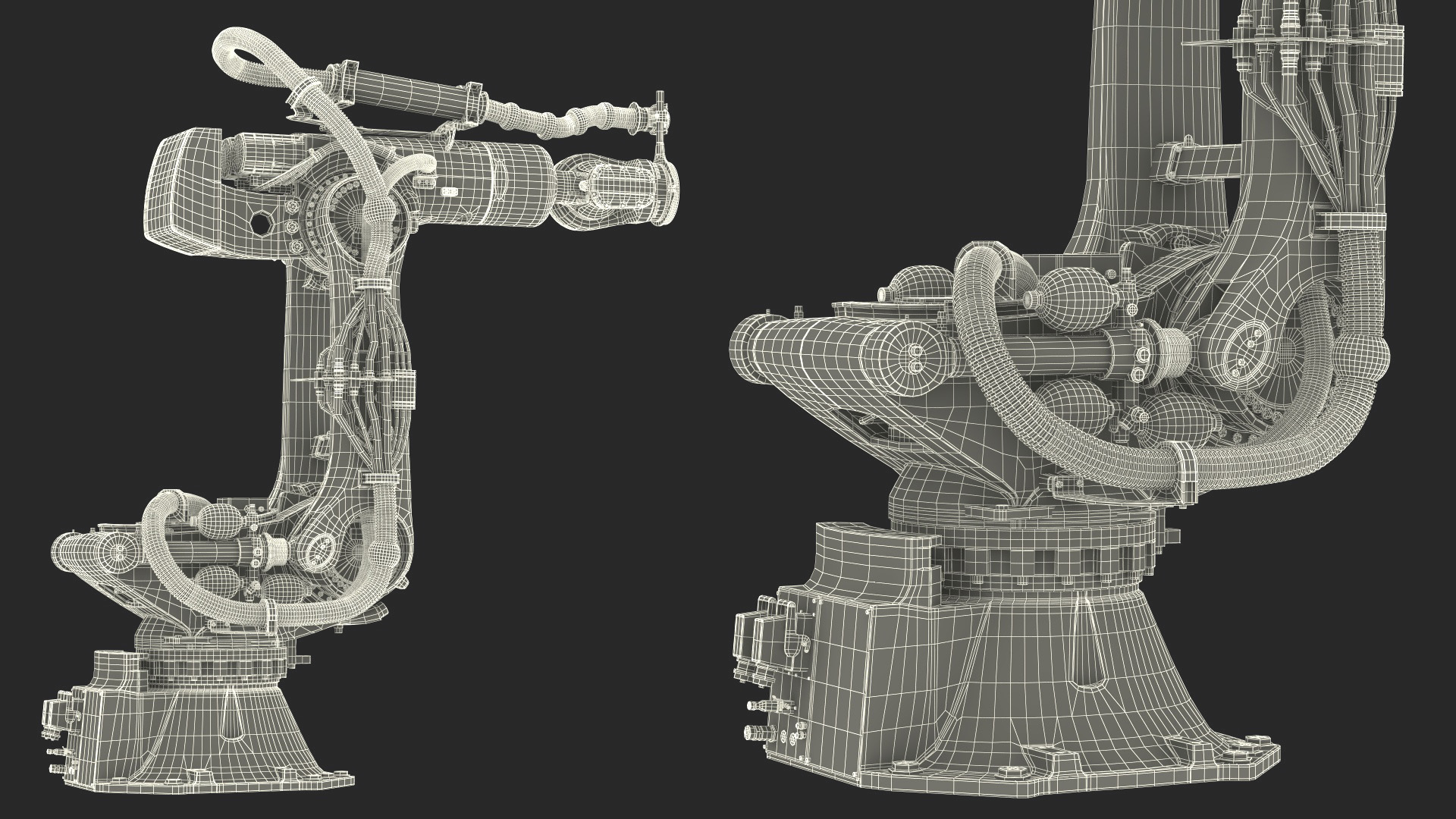3D model Ultra Robot Arm KUKA KR FORTEC