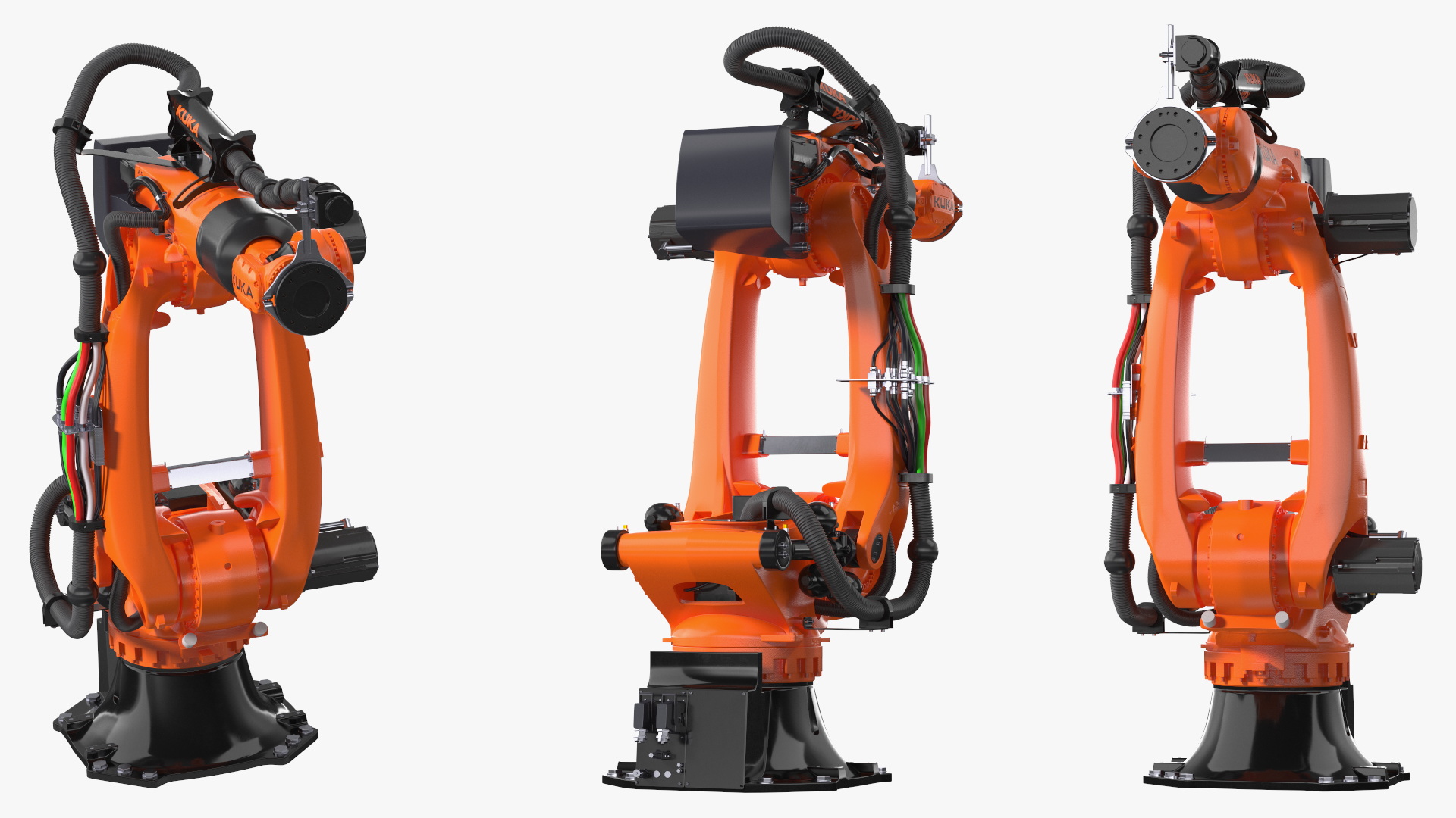 3D model Ultra Robot Arm KUKA KR FORTEC