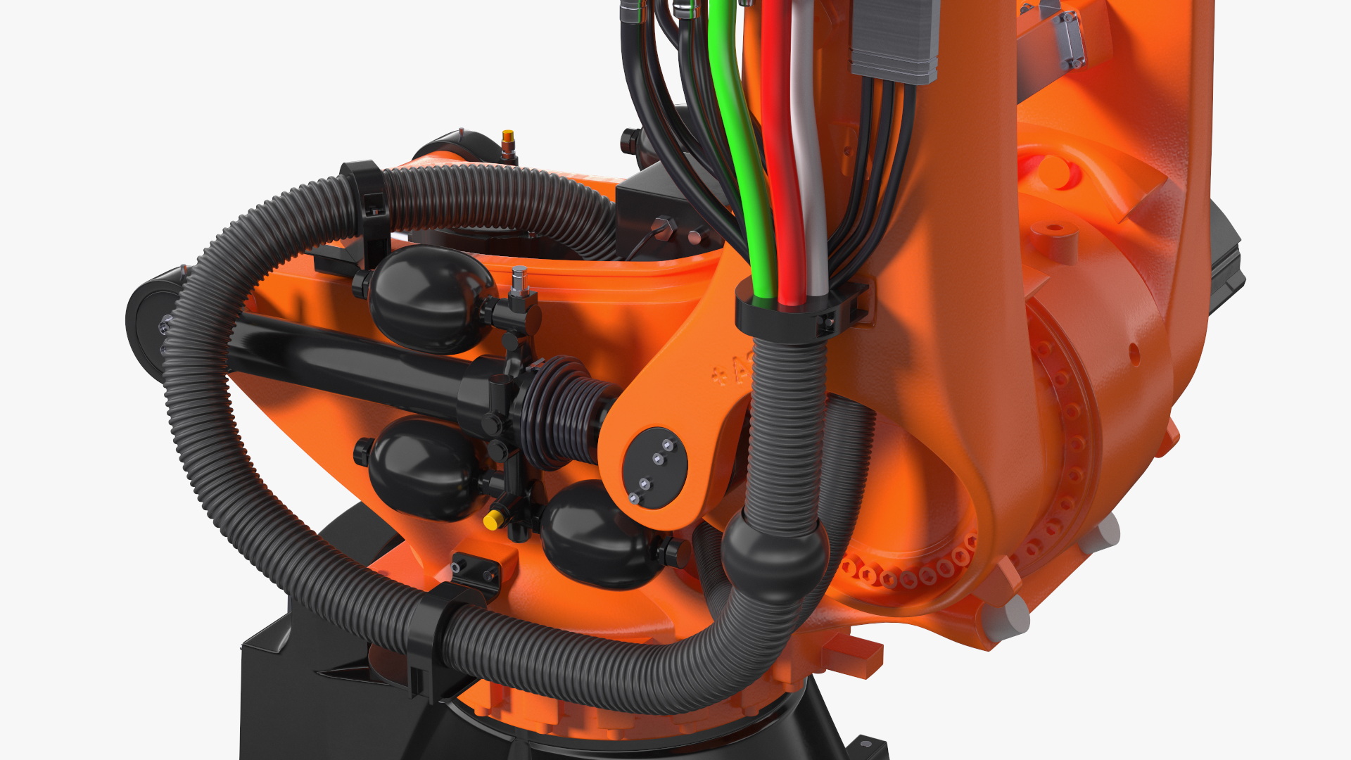3D model Ultra Robot Arm KUKA KR FORTEC