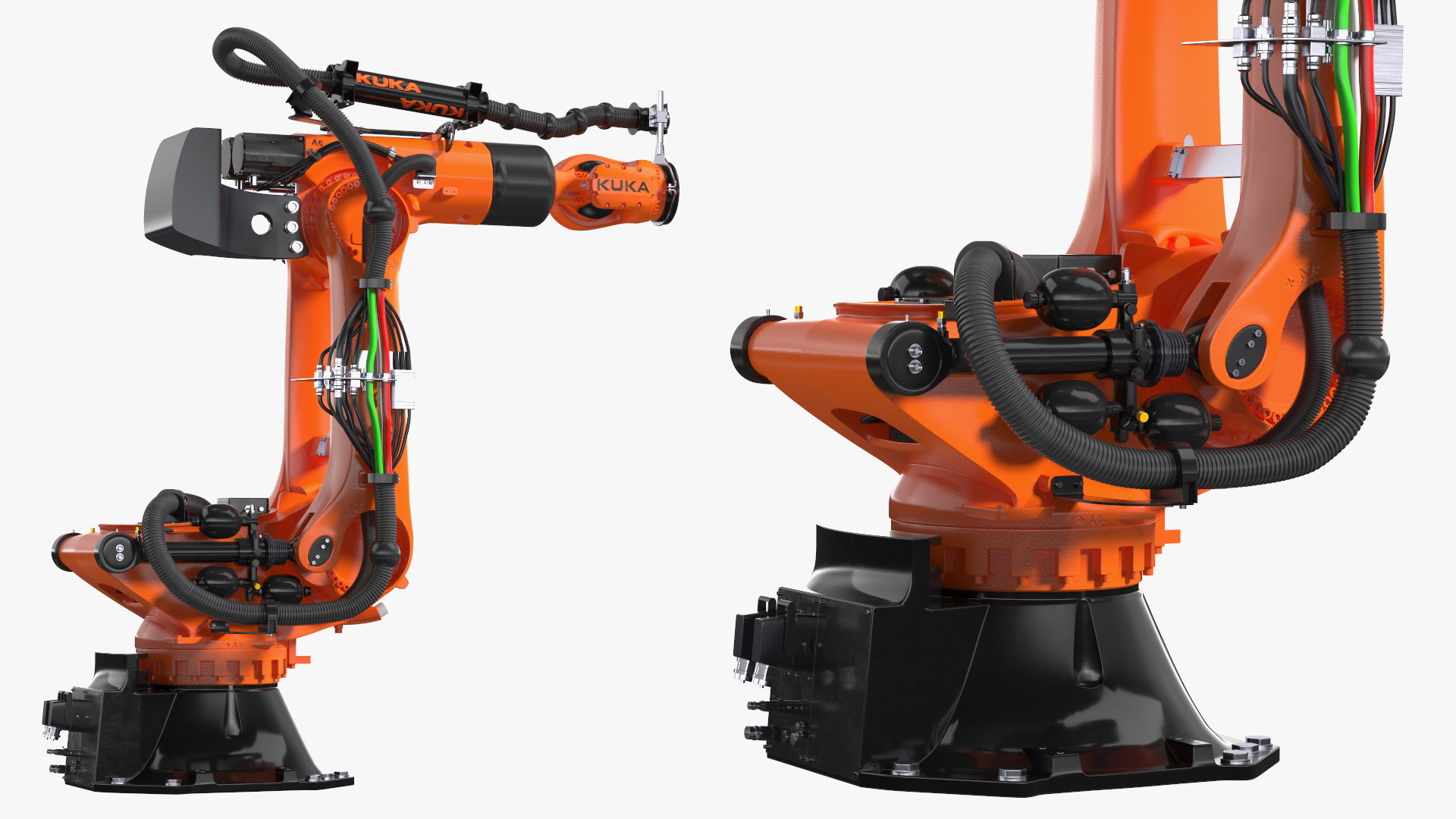 3D model Ultra Robot Arm KUKA KR FORTEC