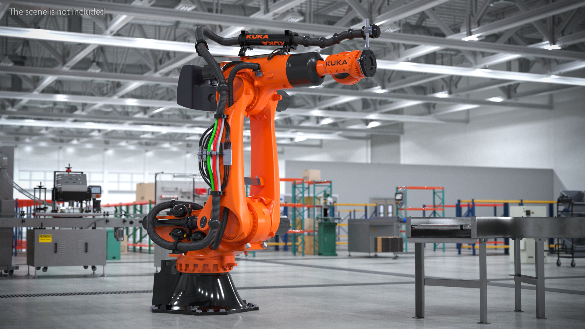 3D model Ultra Robot Arm KUKA KR FORTEC