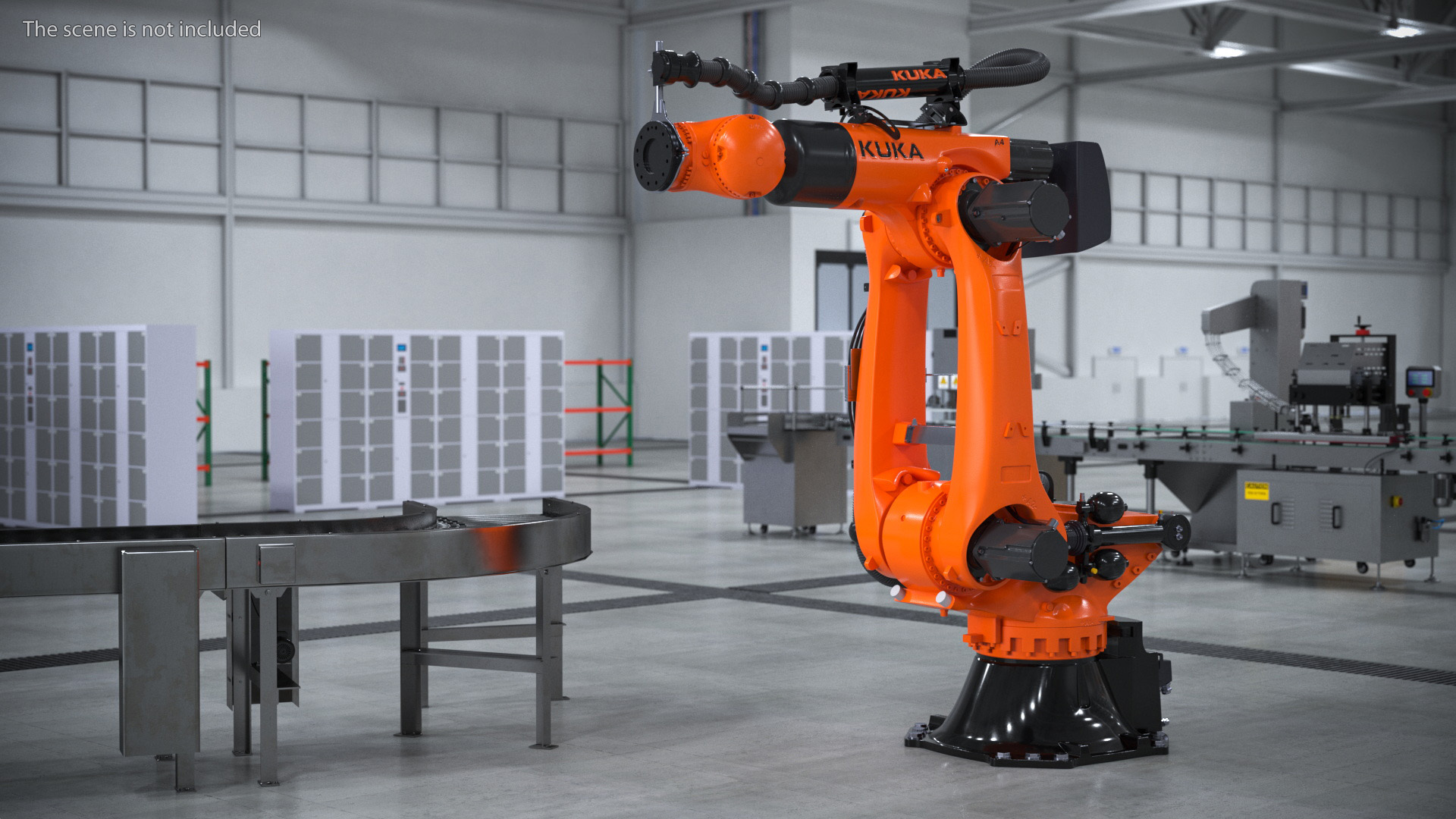 3D model Ultra Robot Arm KUKA KR FORTEC