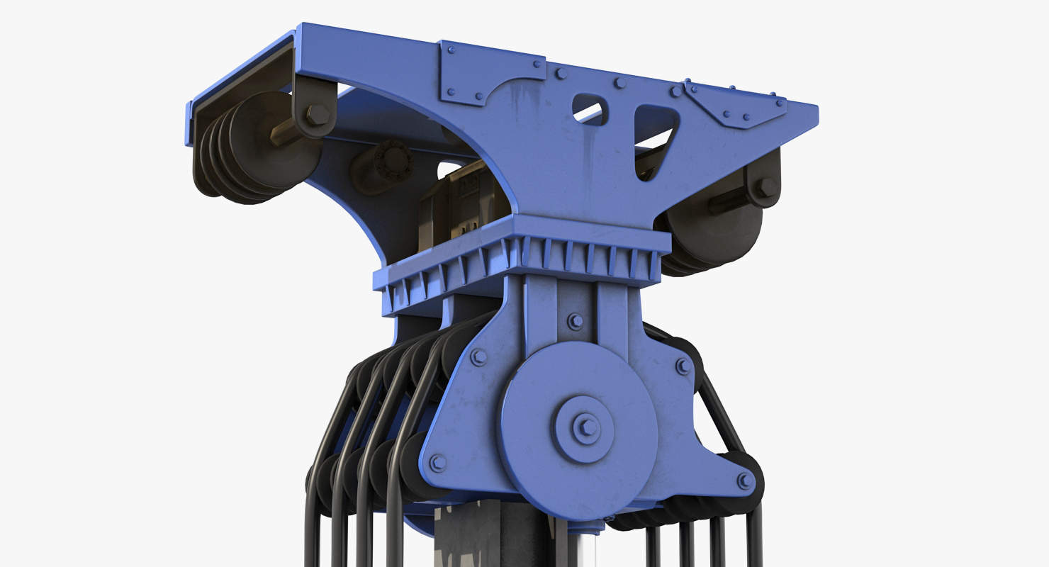 Spiral Drill Generic Working Position 3D