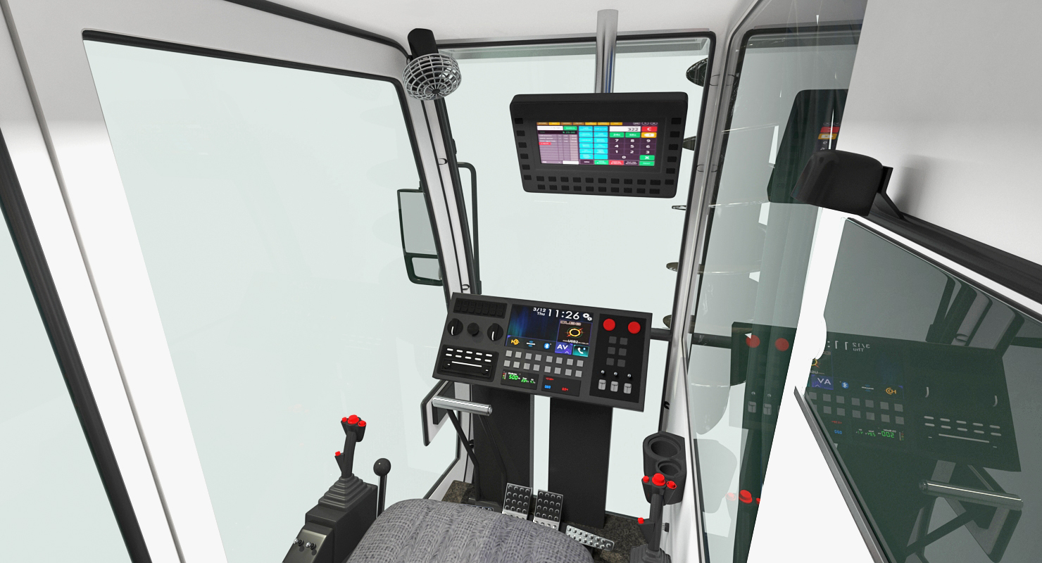 Spiral Drill Generic Working Position 3D