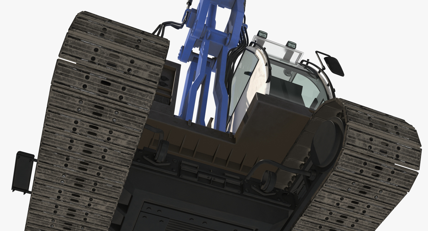Spiral Drill Generic Working Position 3D