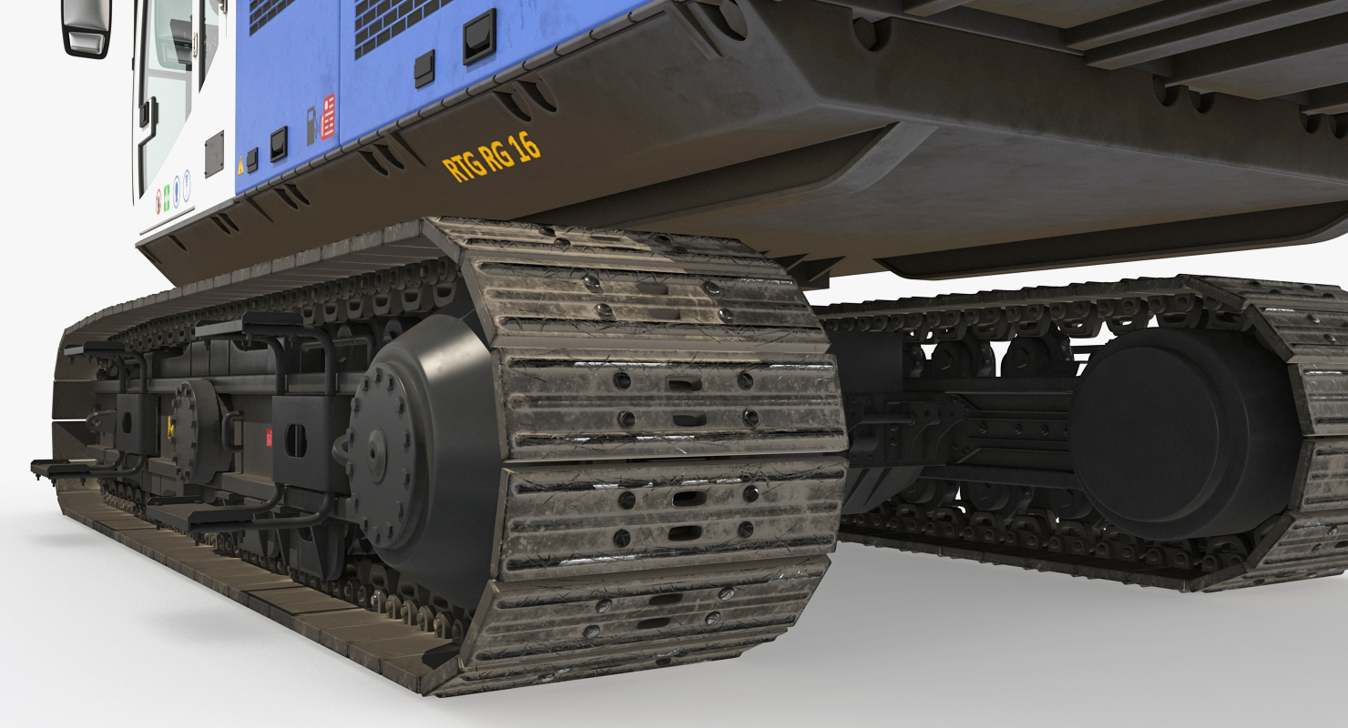 Spiral Drill Generic Working Position 3D