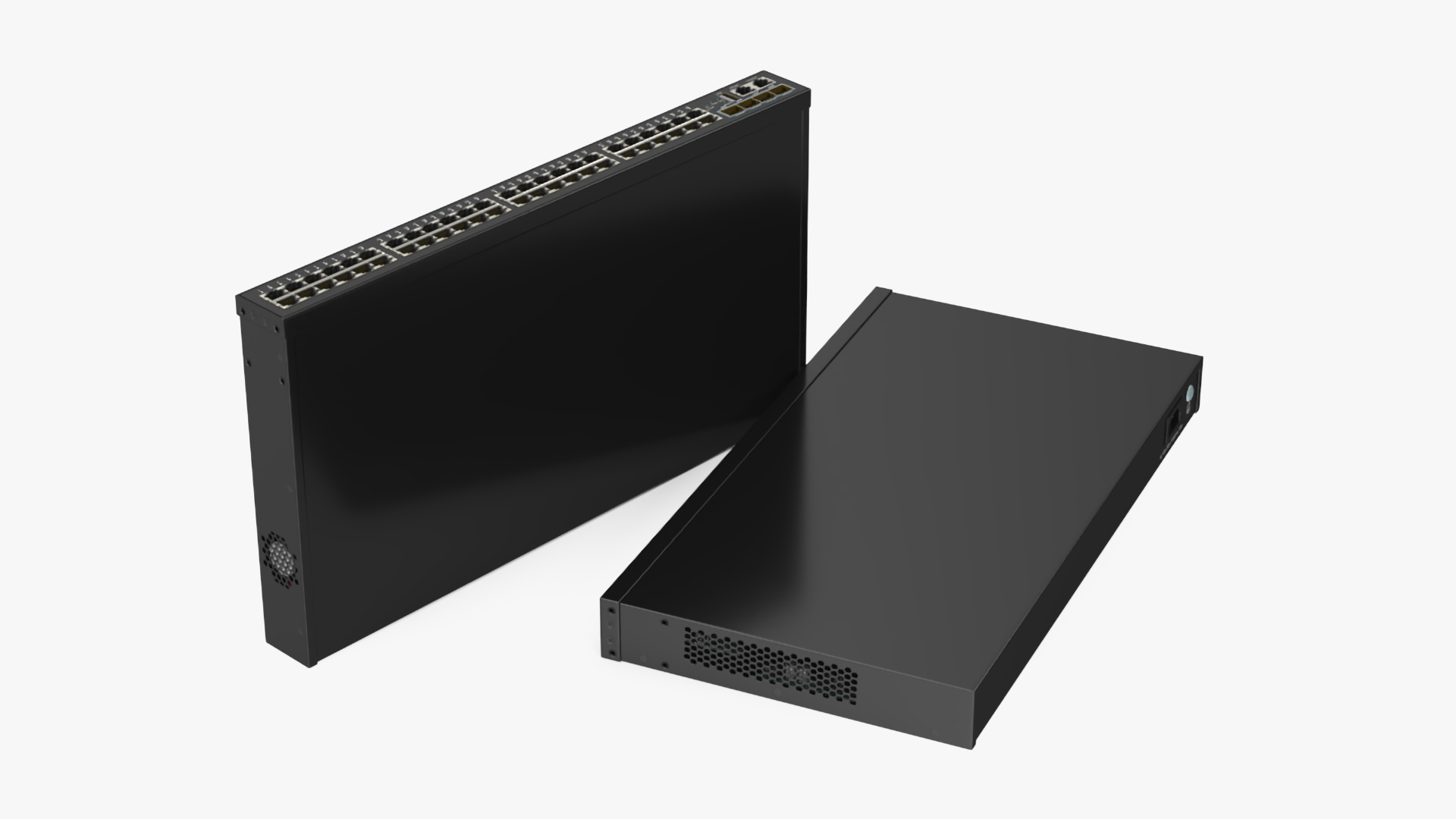 3D Network Switch 48 Ports model