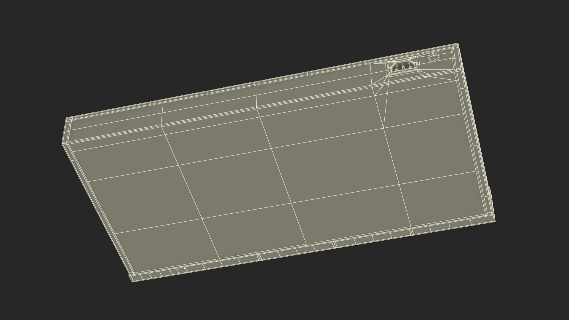 3D Network Switch 48 Ports model