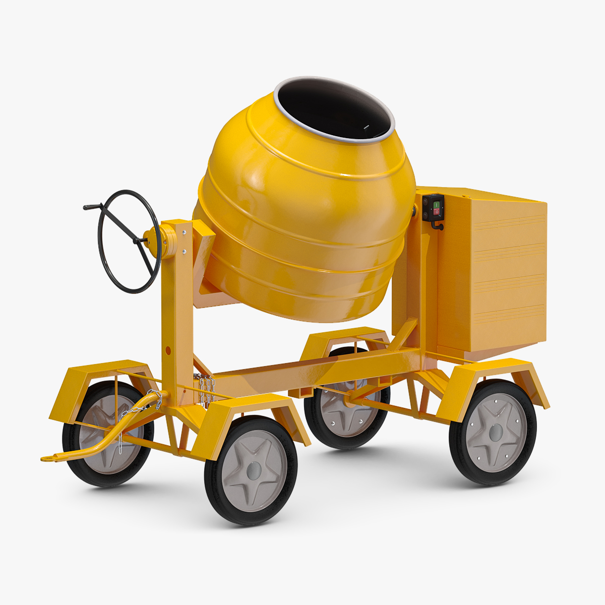 Electric Portable Cement Mixing Machine, view 2