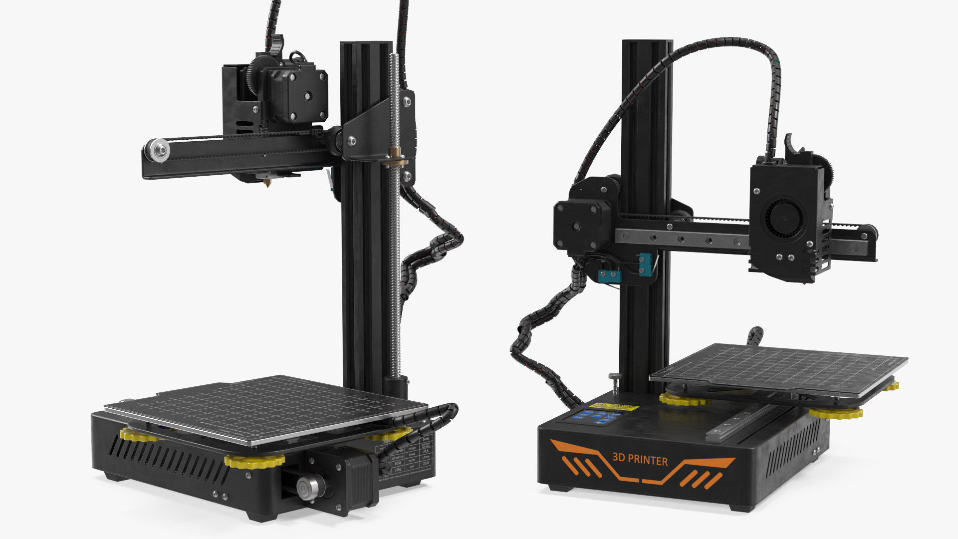Mini Home 3D Printer Rigged 3D