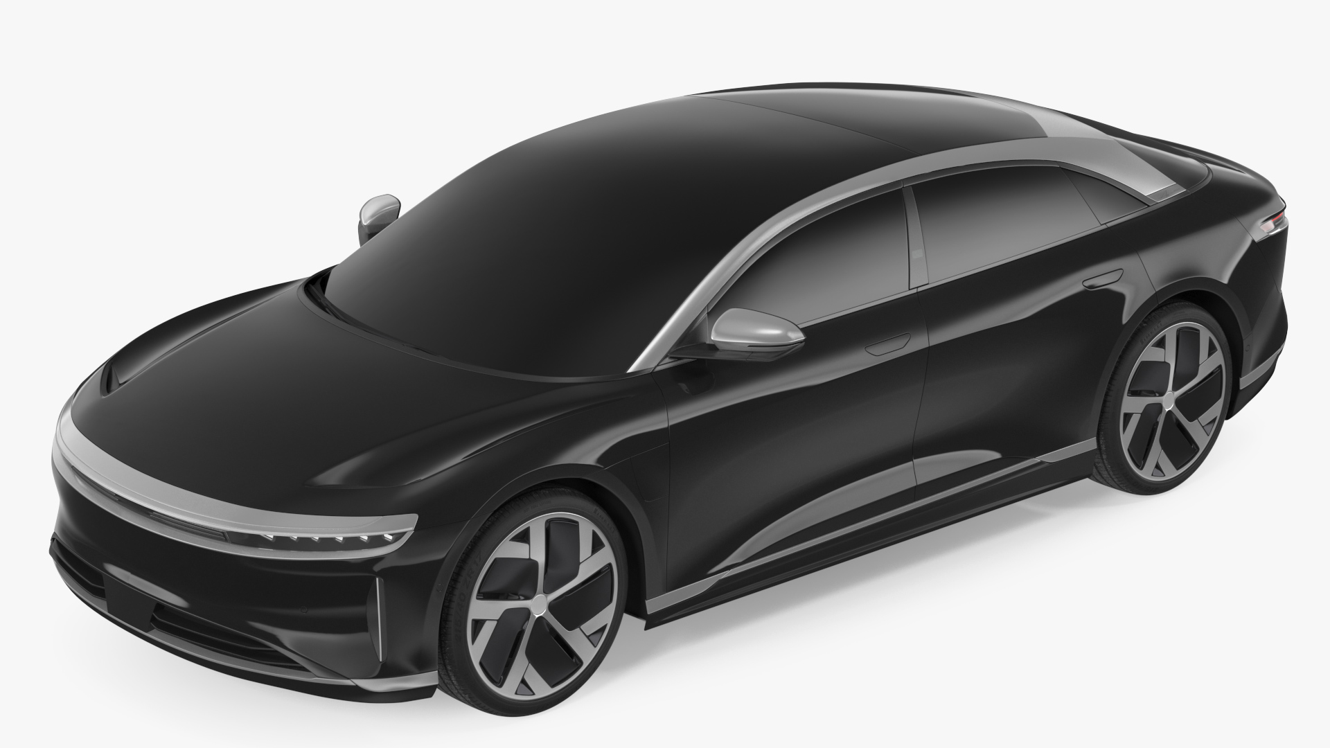 3D model Electric Luxury Sedan Exterior Only