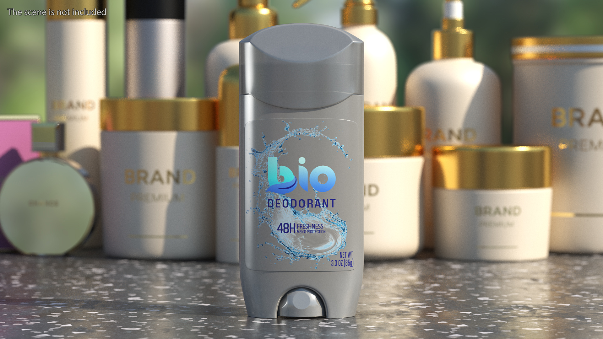 3D Solid Antiperspirant Deodorant Stick