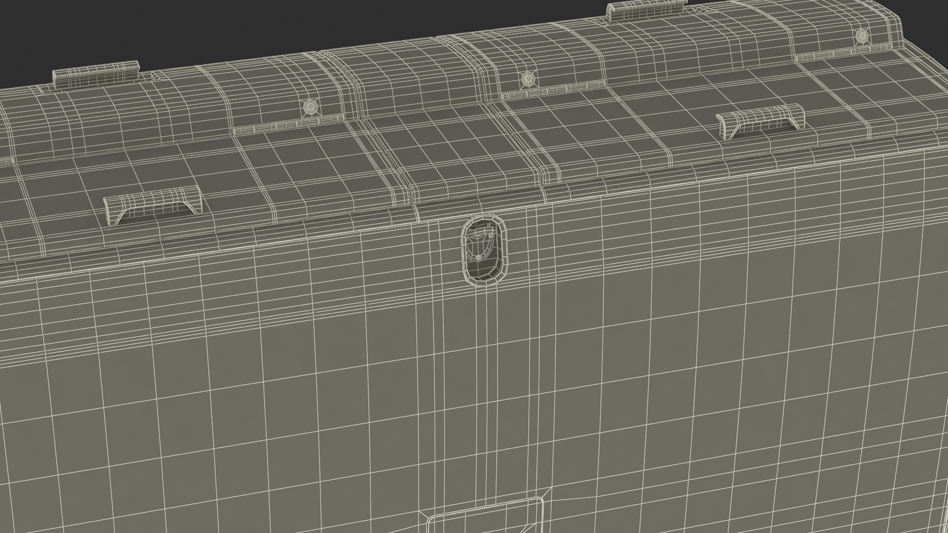 3D model Worn Double Refrigerator for Carbonated Drink